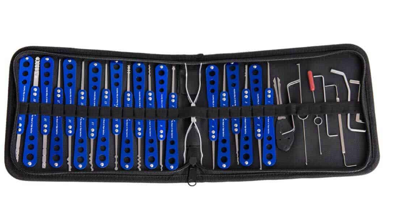 HUK 18 Piece Professional Grade Hook Lock Pick Set