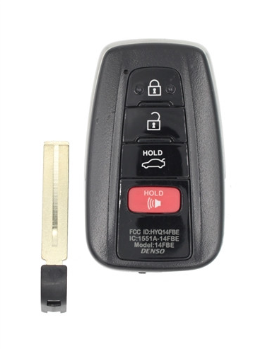 2019 Toyota Avalon 4 Button Smart Key / HYQ14FBE / PN: 231451-0410 / TANGO & TLK1 ONLY / OEM LOCKED