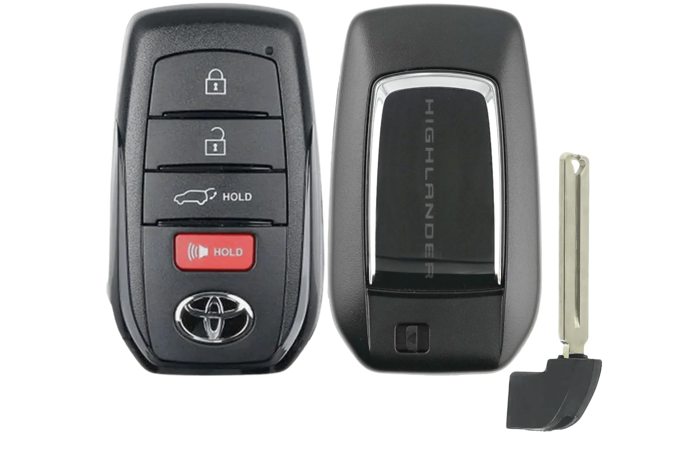 2023-2025 Toyota Grand Highlander / 4-Button Smart Key / PN: 8990H-0E330 / HYQ14FBX / OEM LOCKED
