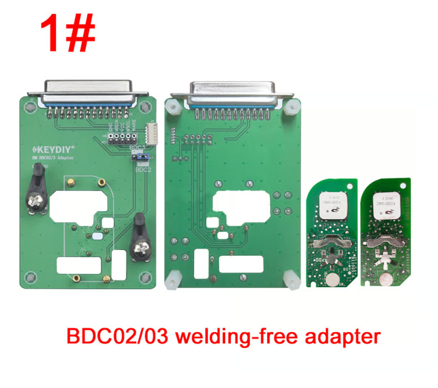 KeyDIY Welding Free Adapter Kit For 5C/5D, BDC2, BDC3, Porsche 5D, Audi 5D / 12 Pieces