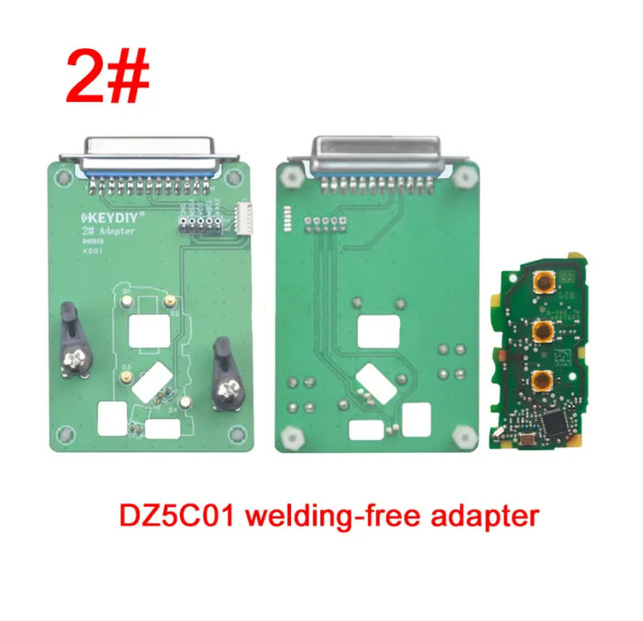 KeyDIY Welding Free Adapter Kit For 5C/5D, BDC2, BDC3, Porsche 5D, Audi 5D / 12 Pieces