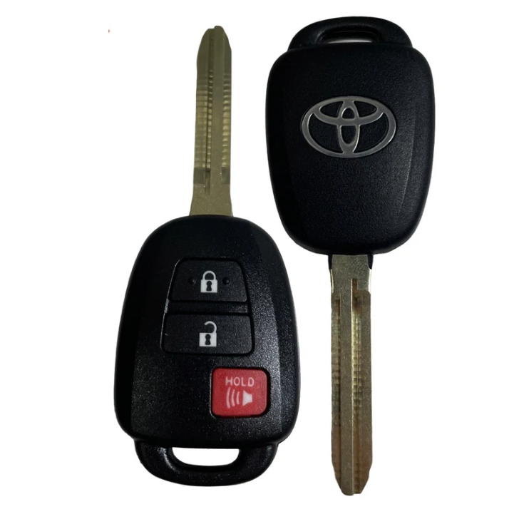 ++2013-2026 Toyota 3 Button Remote Head Key / RAV4 4Runner Corolla / H Chip / HYQ12BDP