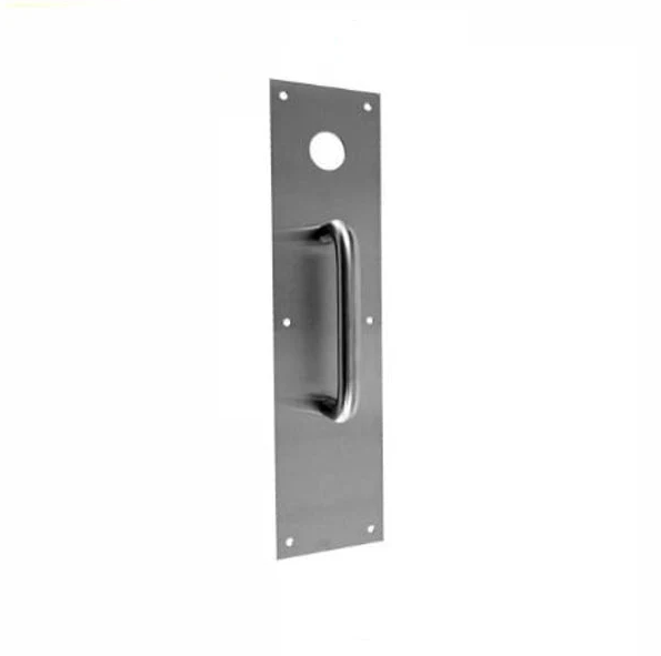CFC7115 / Pull Plate w/Dead Bolt Hole - 16" / 630 / Stainless Steel