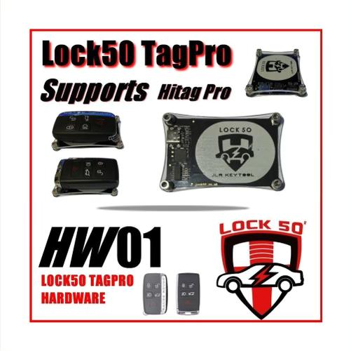 LOCK50 HW01 JLR Transponder Key Copy Unblocking And Change ID Emulator Programing Tool 2010-2023+