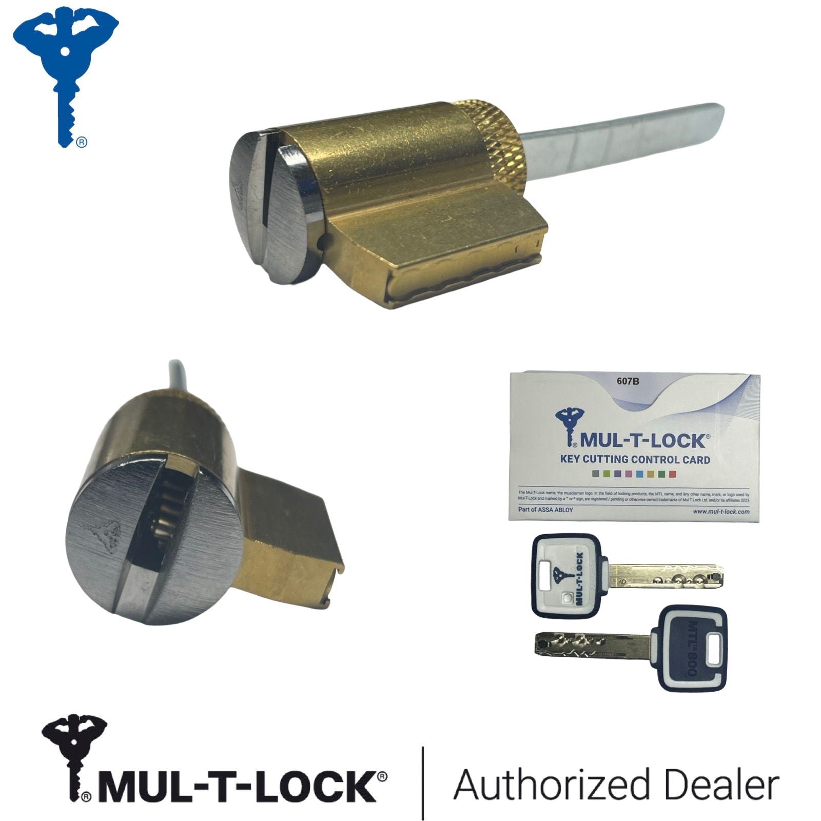 MUL-T-LOCK® 4 Chamber K.I.K Cylinder for Schlage® Plymouth / MTL800