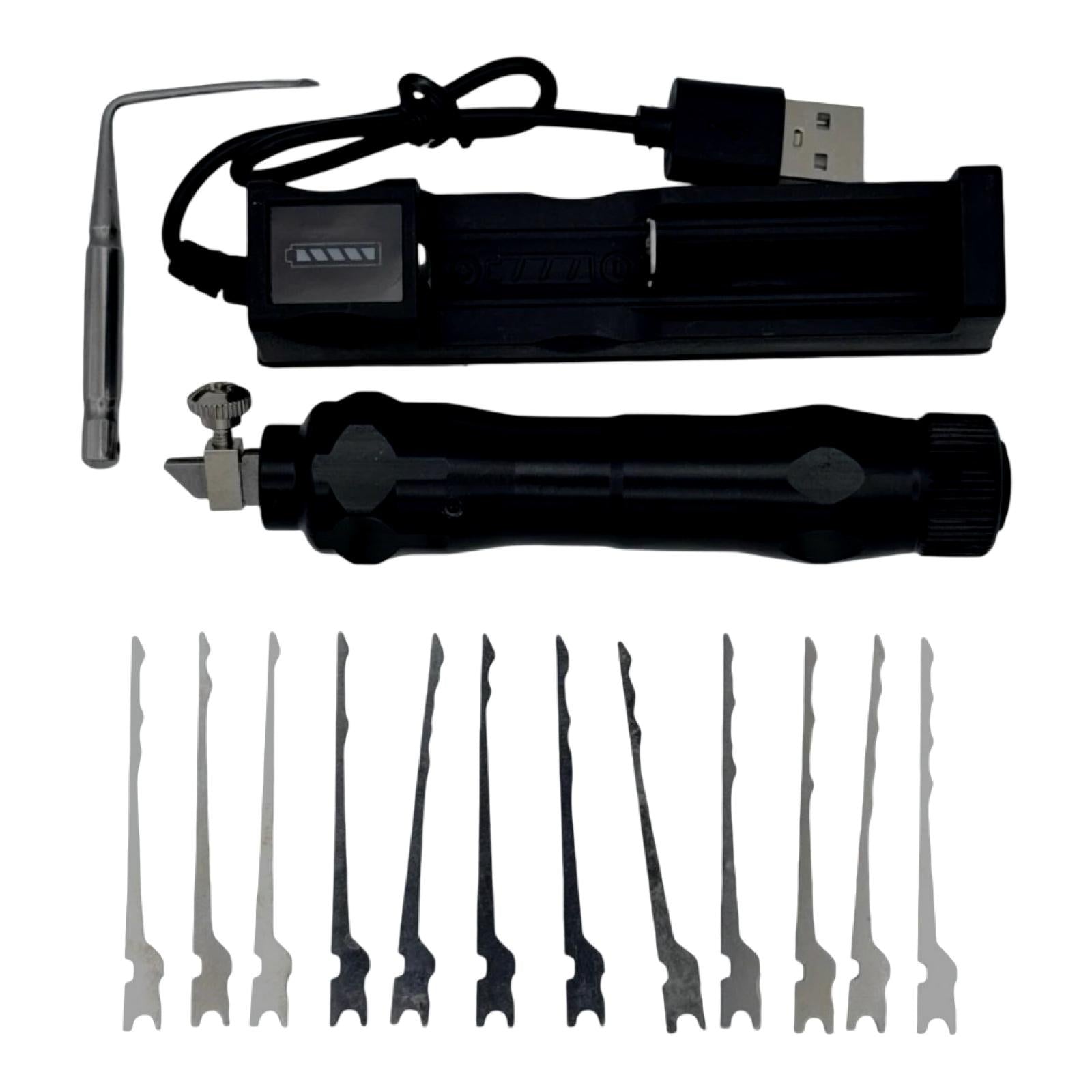 Mini Electric Pick Gun / Portable and USB Charging Port