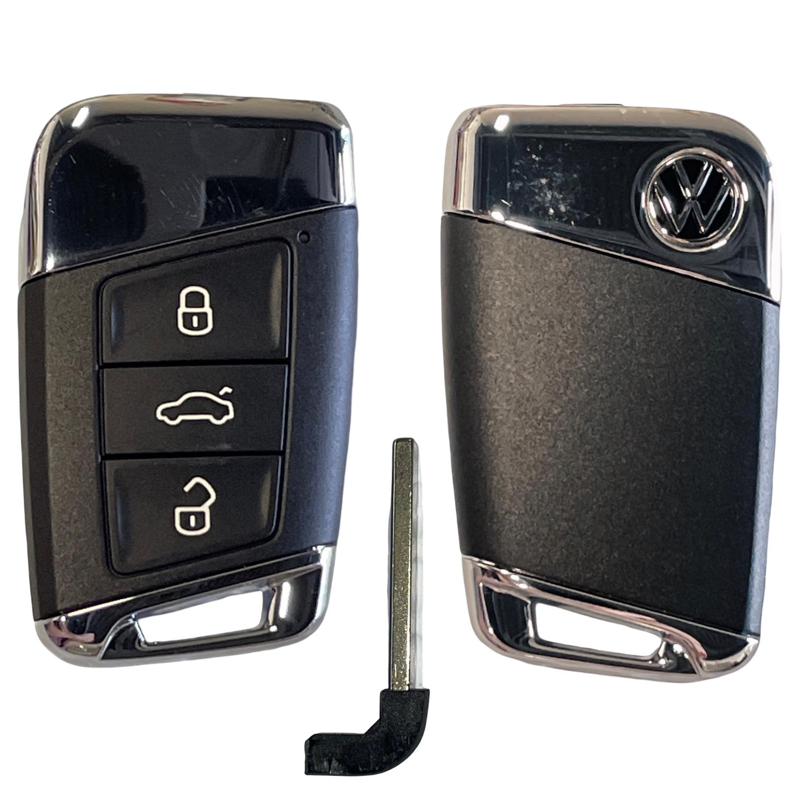 2018-2026 Volkswagen Atlas Jetta Tiguan 3 Button Smart Key / KR5FS14T / MQB49 5C / OEM New