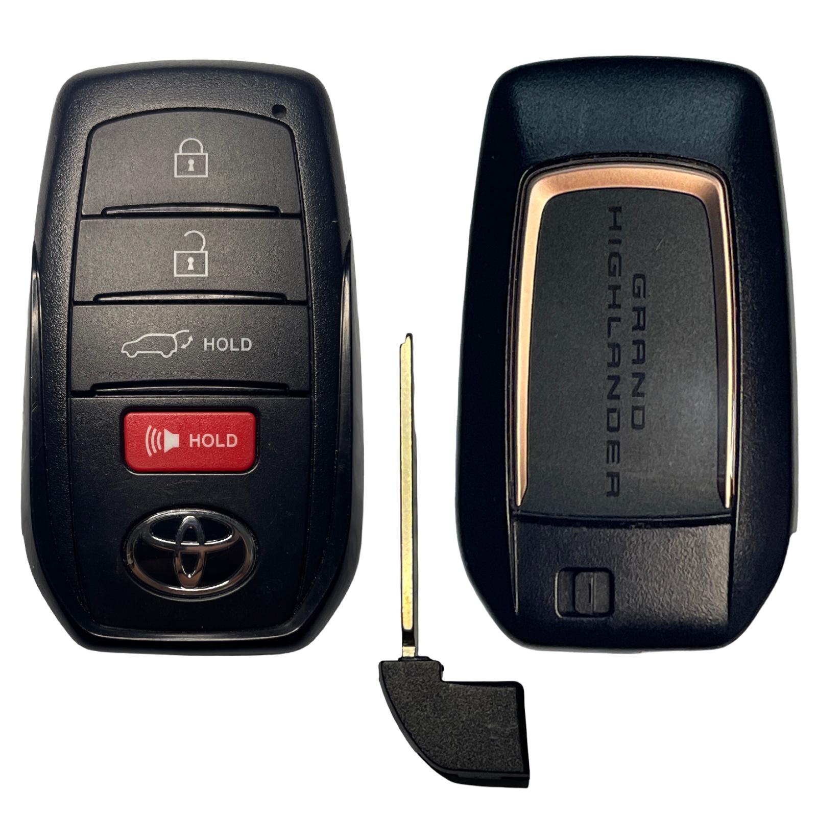 2024-2026 Toyota Grand Highlander 4 Button Smart Key / 8990H-0E341 / HYQ14FBX / TANGO or TLK1 ONLY