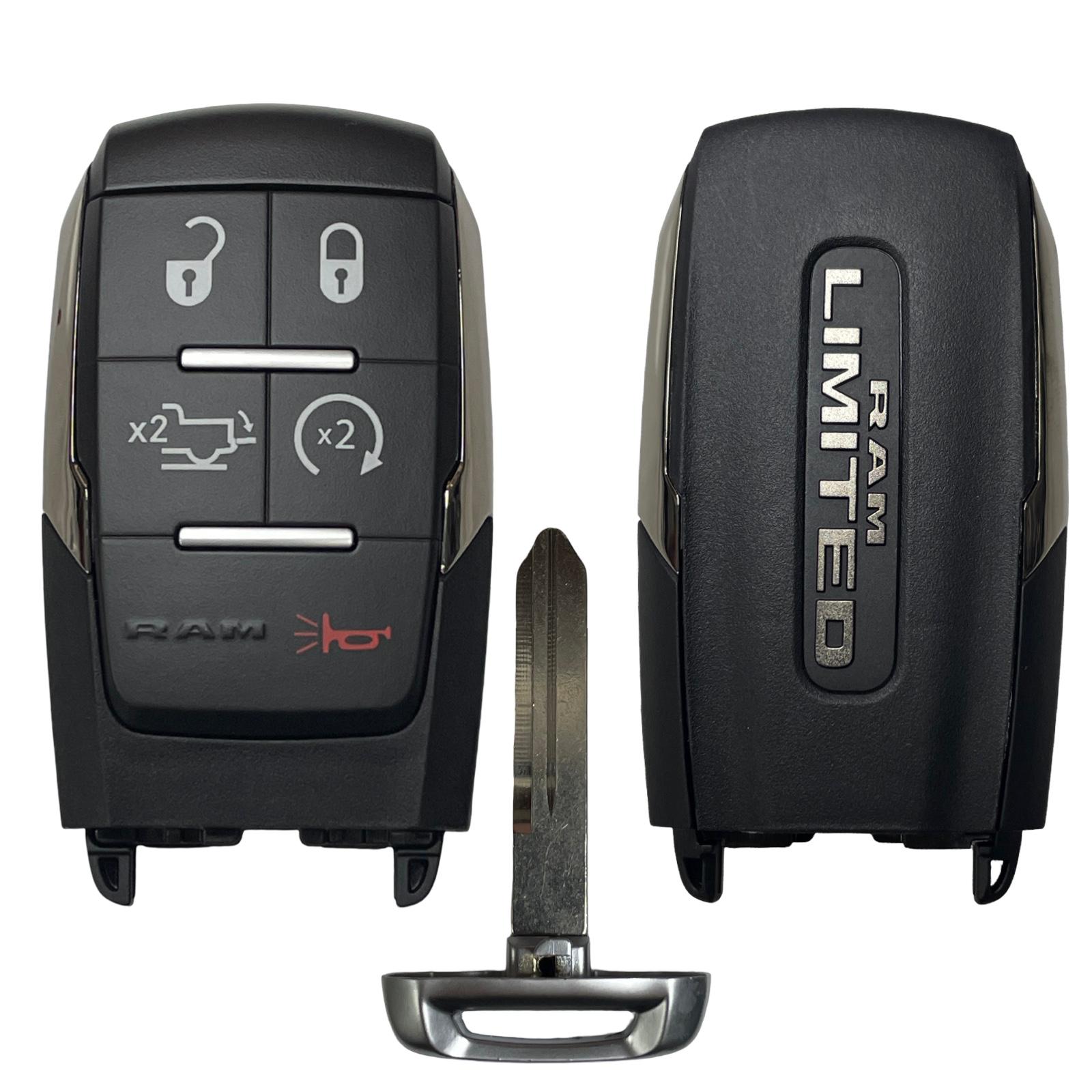 2019-2024 RAM 2500-5500 LIMITED 5 Button Smart Key / GQ4-76T / OEM New