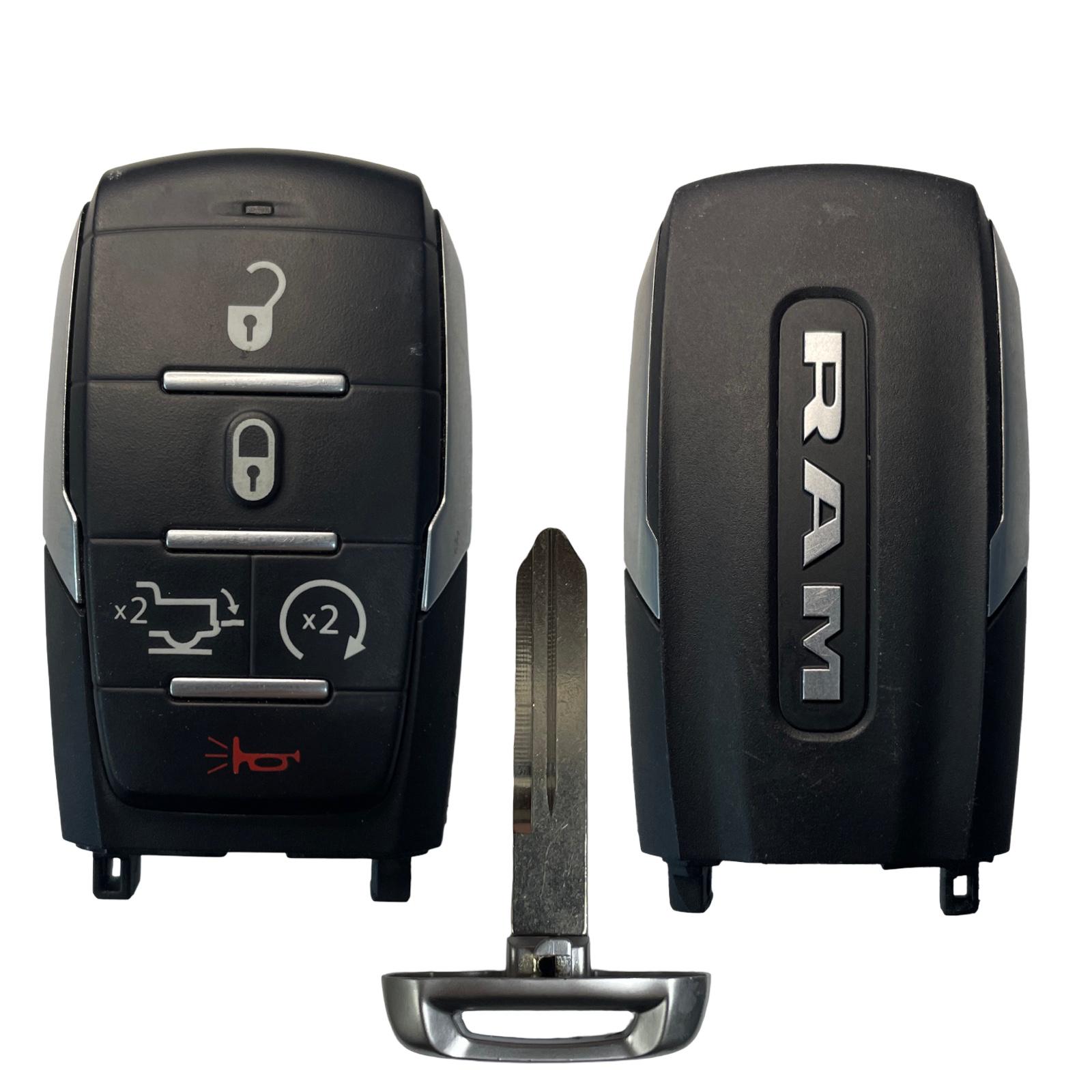 2019-2023 Ram 1500 Pickup / 5-Button Smart Key / PN: 68291691AD / OHT-4882056 (OEM Refurb)