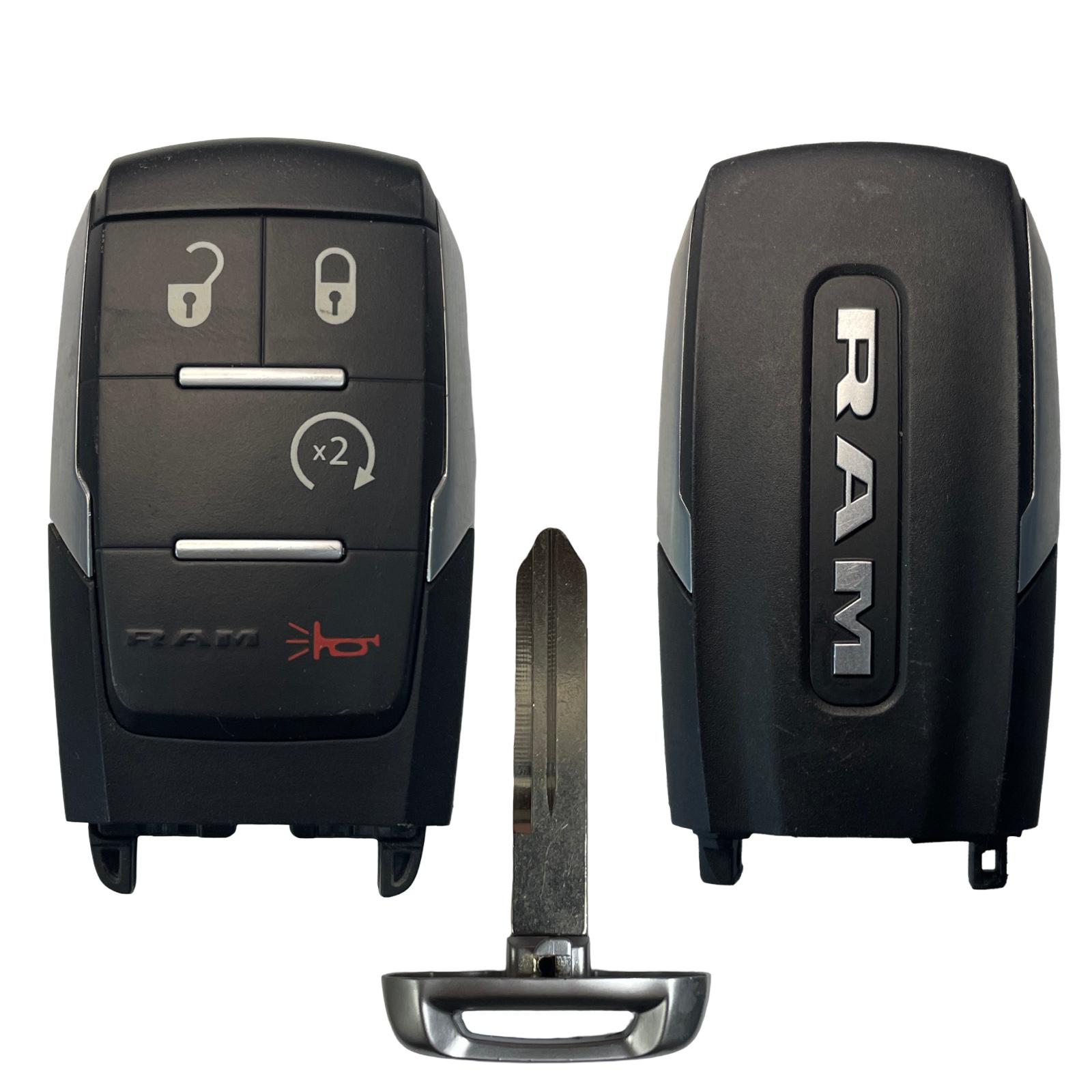 2019-2022 Dodge Ram Pickup HD 2500-5500 / 4-Button Smart Key / PN: 68365327AB / GQ4-76T (OEM Refurb)2019-2022 Dodge Ram Pickup HD 2500-5500 / 4-Button Smart Key / PN: 68365327AB / GQ4-76T (OEM Refurb)