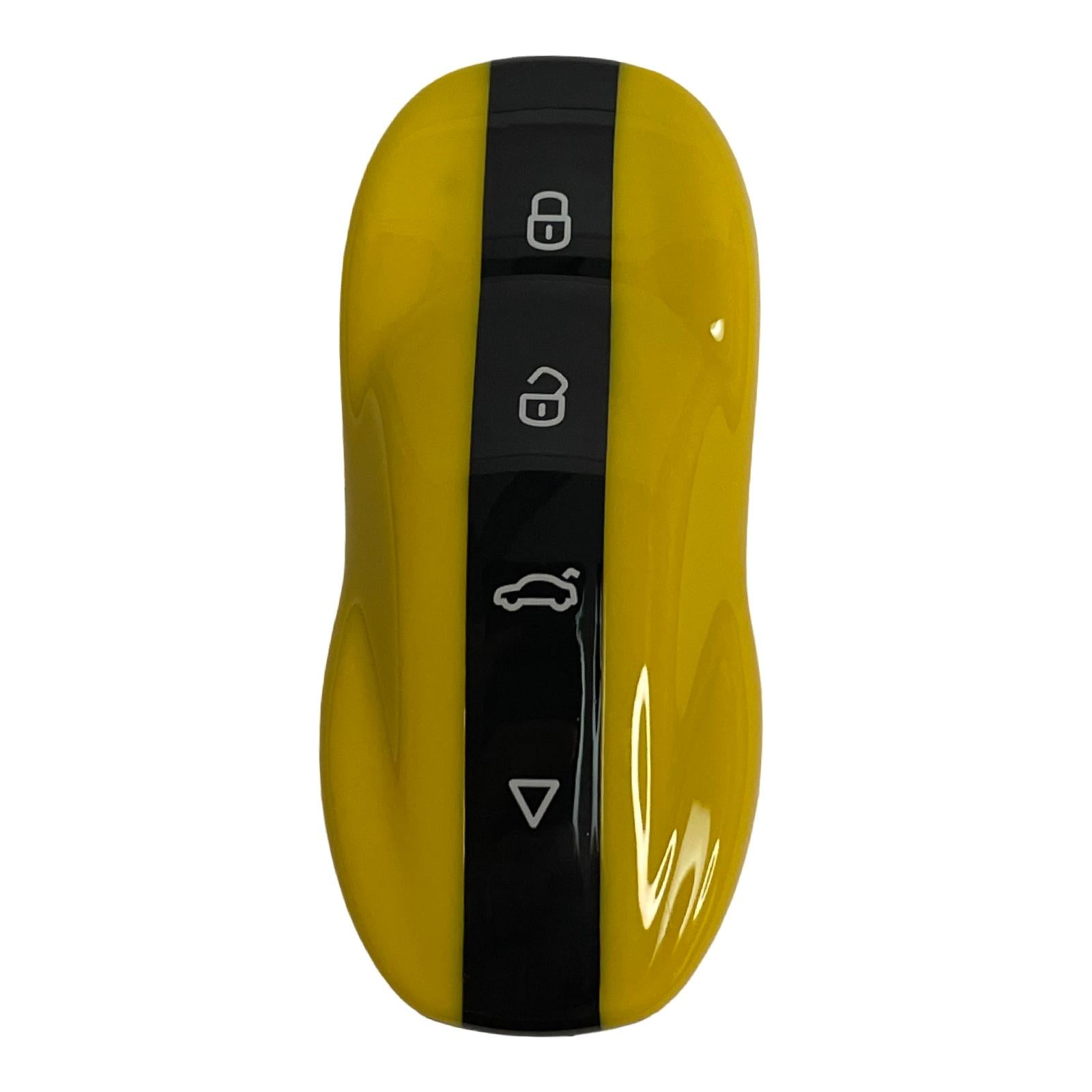 KEYDIY / Porsche Style / 4 Button Smart Key Blank / KDZB71-4 / Yellow