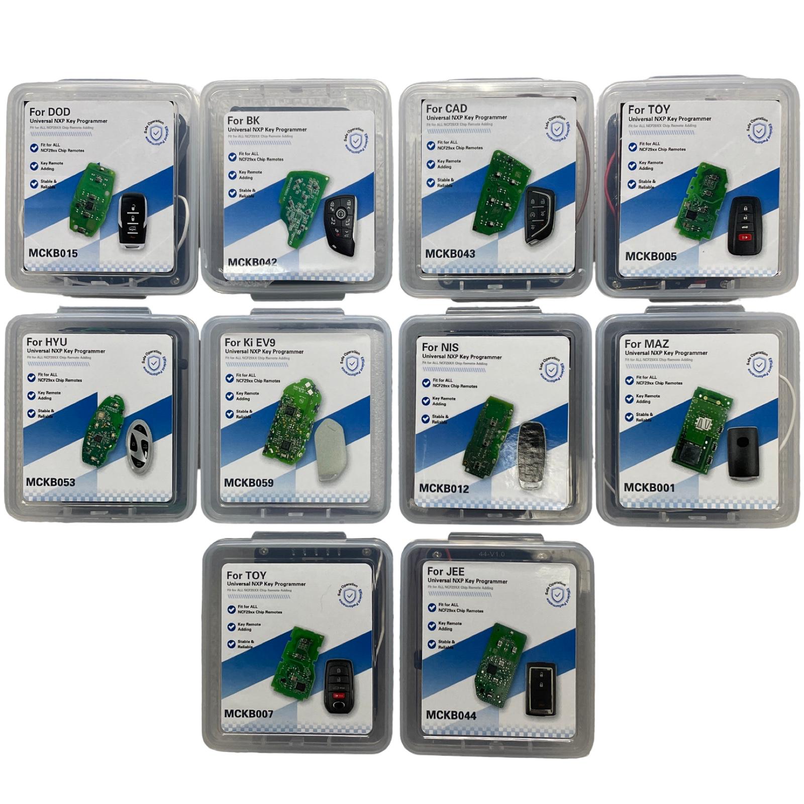 CNP259 Super NXP-Killer / 10-Piece Adapter Bundle / Professional Smart Key Adapter Set