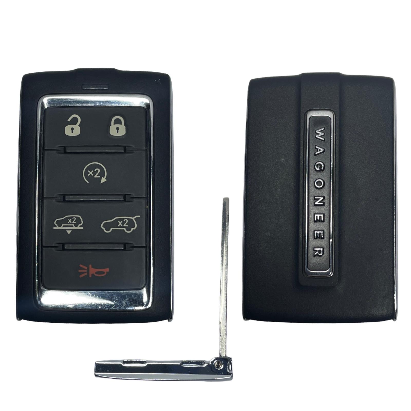 2021-2023 Jeep Grand Wagoneer Grand Cherokee / 6-Button Smart Key / M3NWXF0B1 / OEM Refurbished