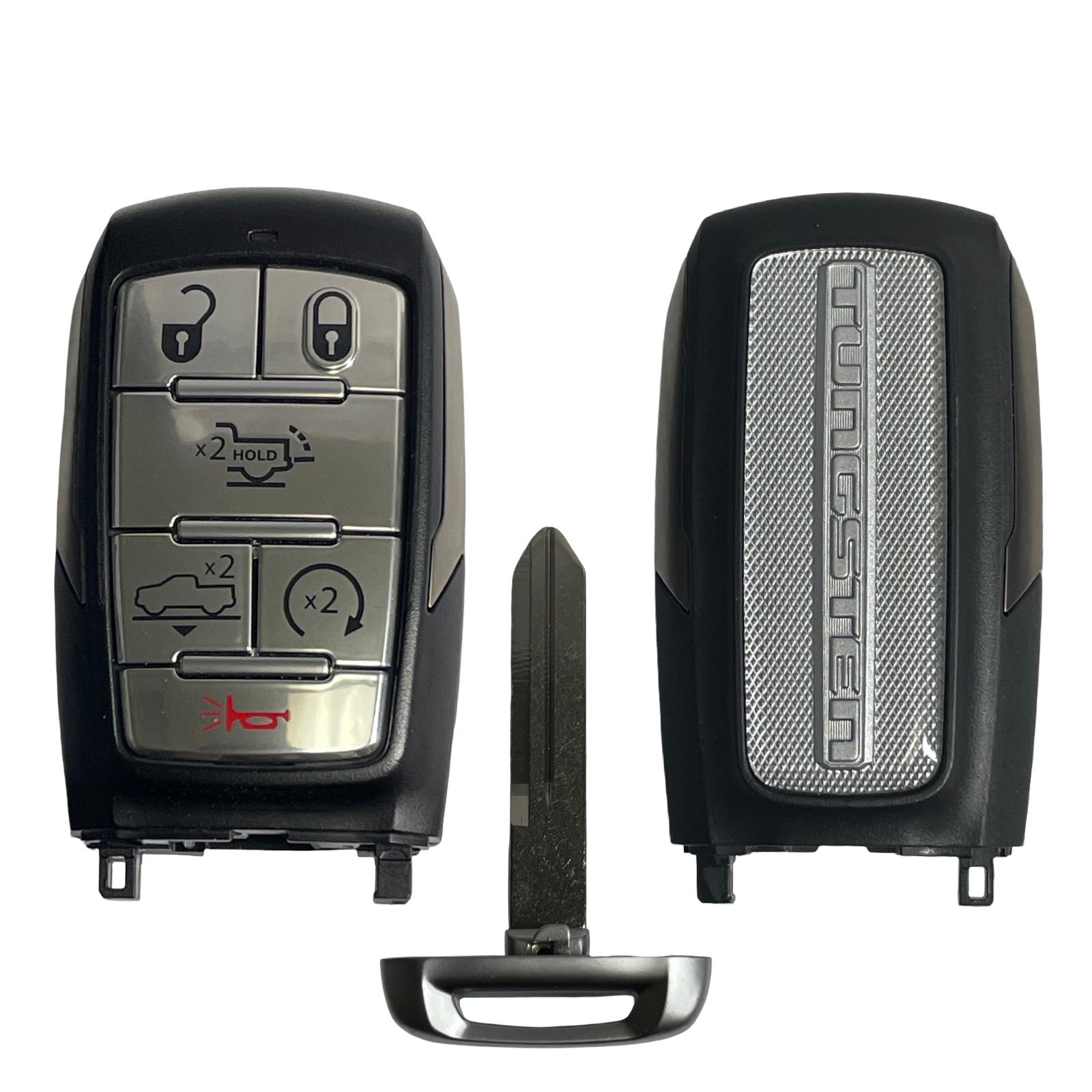 2025-2026 RAM 1500 Tungsten 6 Button Smart Key / OHT-4882056 / OEM Refurbished