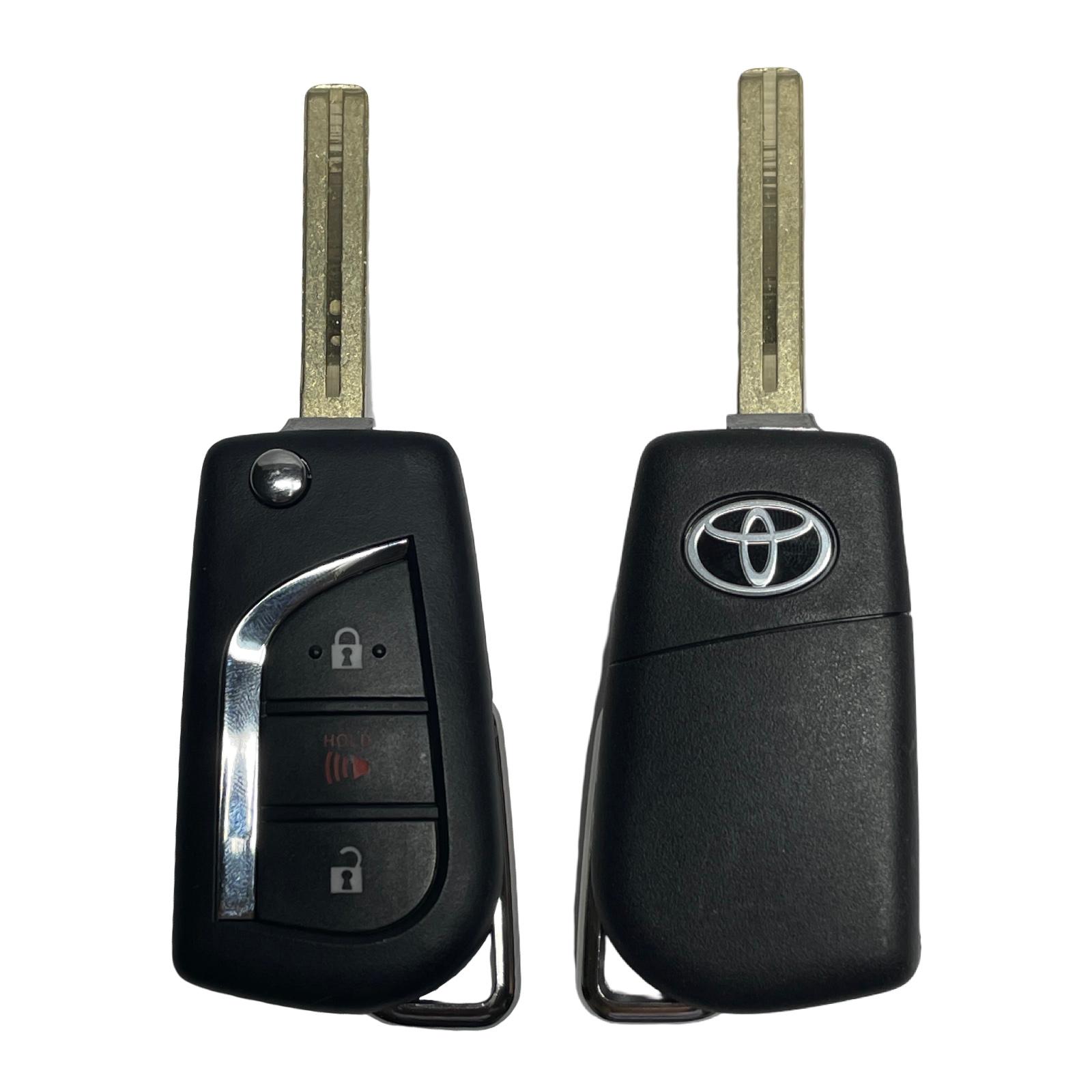 2019-2025 Toyota Rav4 3 Button Flip Key / HYQ12BFS / Canadian Version / OEM Refurbished