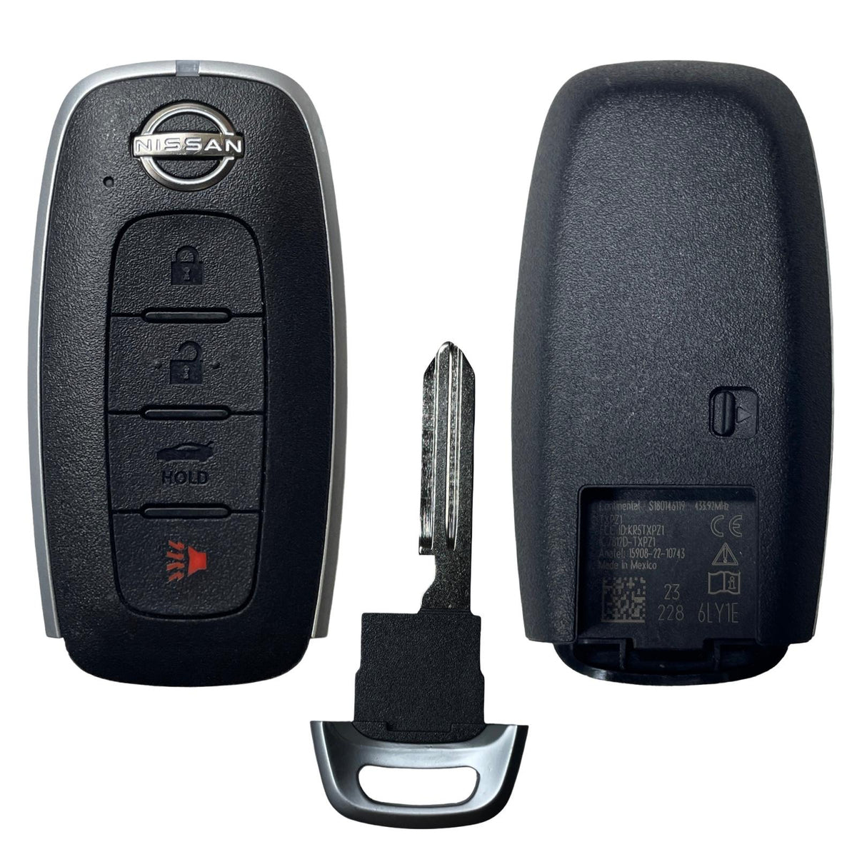2023-2024 Nissan Sentra & Versa / 4-Button Smart Key /  285E3-6LY1E / KR5TXPZ3 / OEM Refurbished