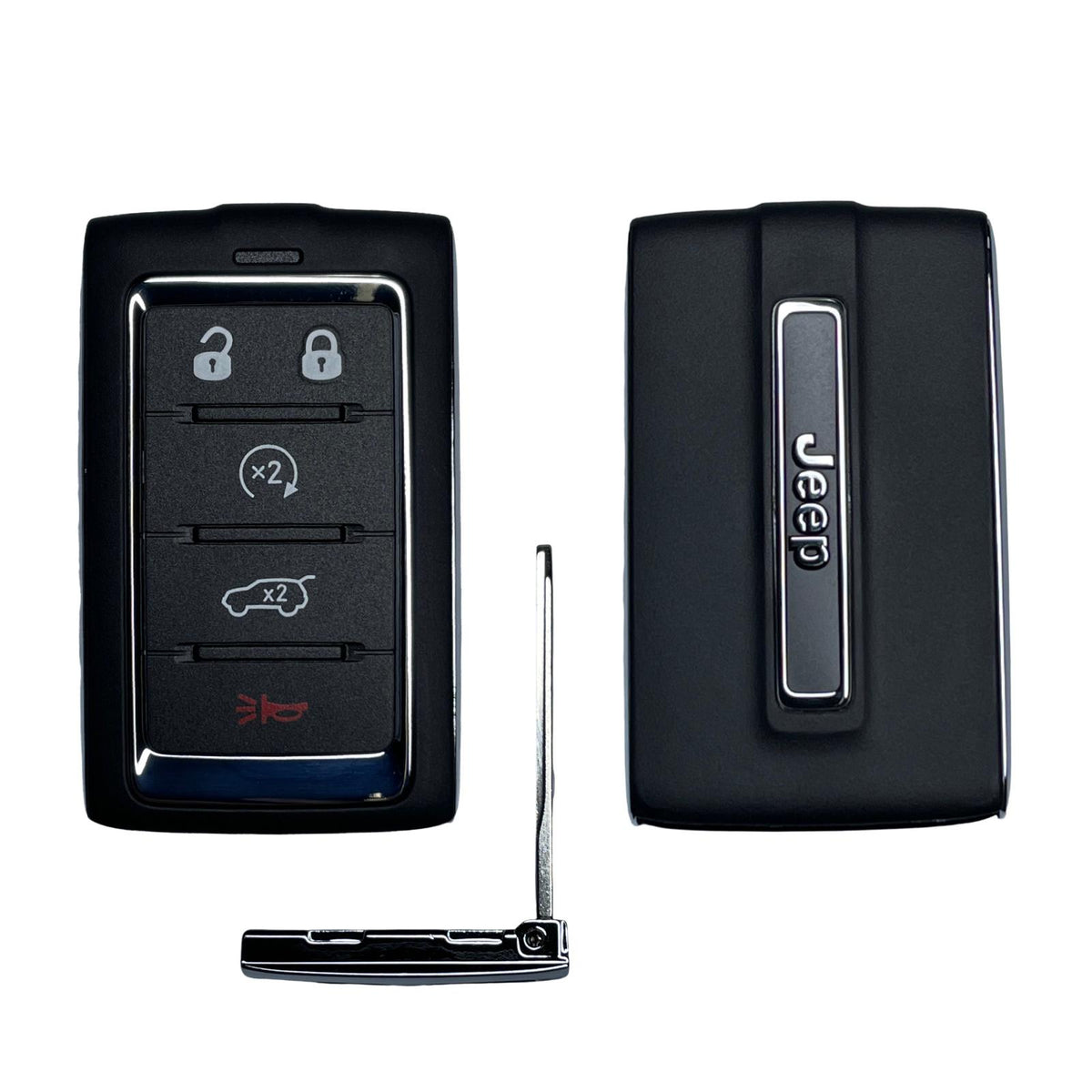 2025-2026 Jeep Grand Cherokee 5 Button Smart Key / 68741843AB / 2BAHD-KFW1 / OEM NEW