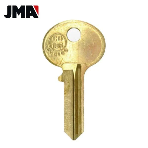 CO106 / H20 / HL1 Hudson 5-Pin Cabinet Key - Brass
