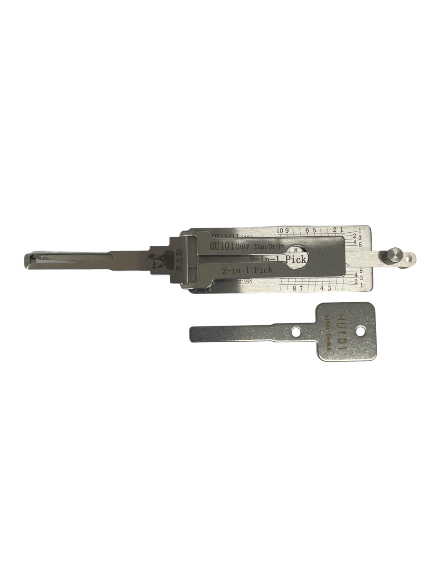 ORIGINAL LISHI - HU101 Ford V3 / 2-in-1 Pick & Decoder / AG - ADL Hardware