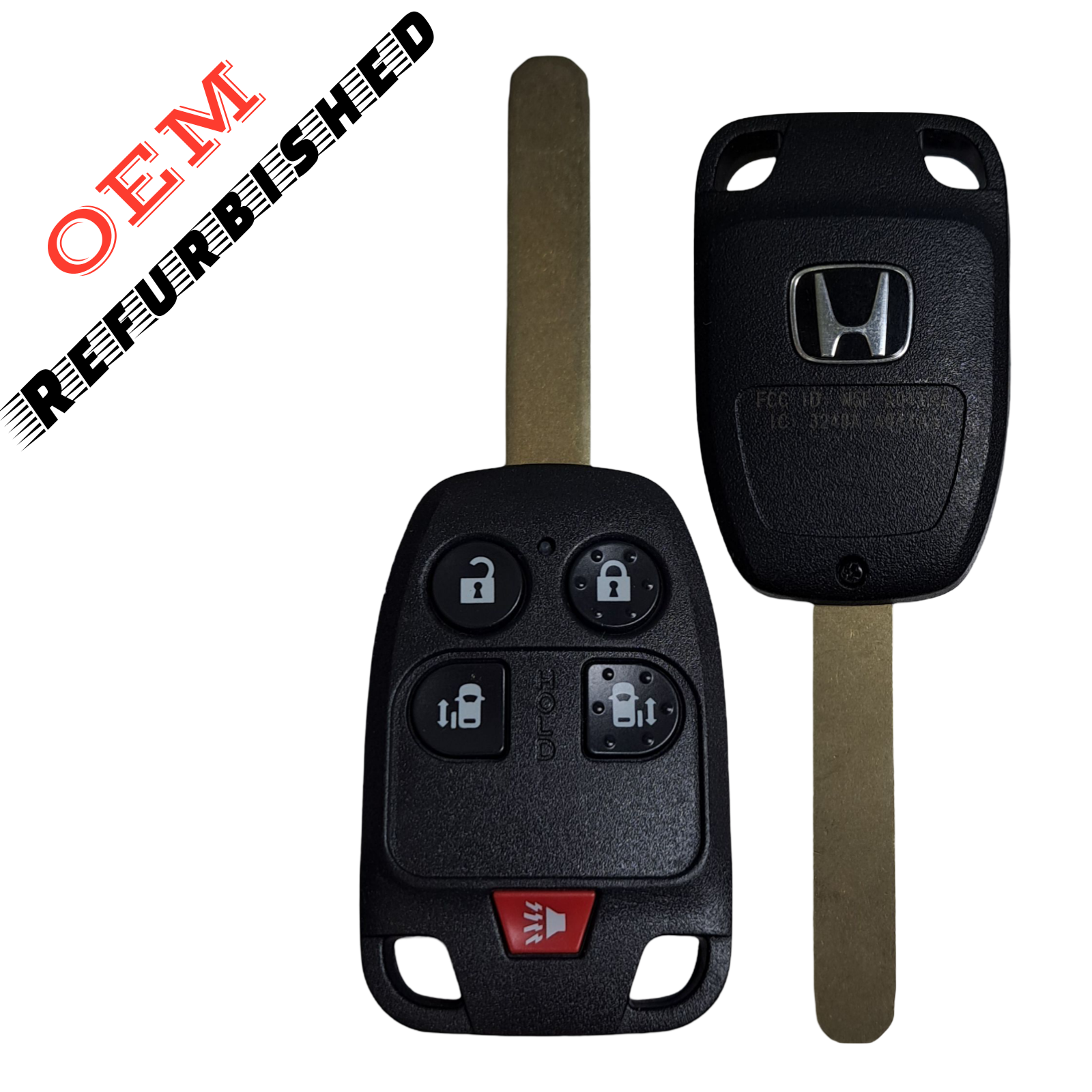 2011-2013 Honda Odyssey / 5-Button Remote Head Key / PN: 35118-TK8-A10 / N5F-A04TAA / Chip 46 (OEM Refurb)