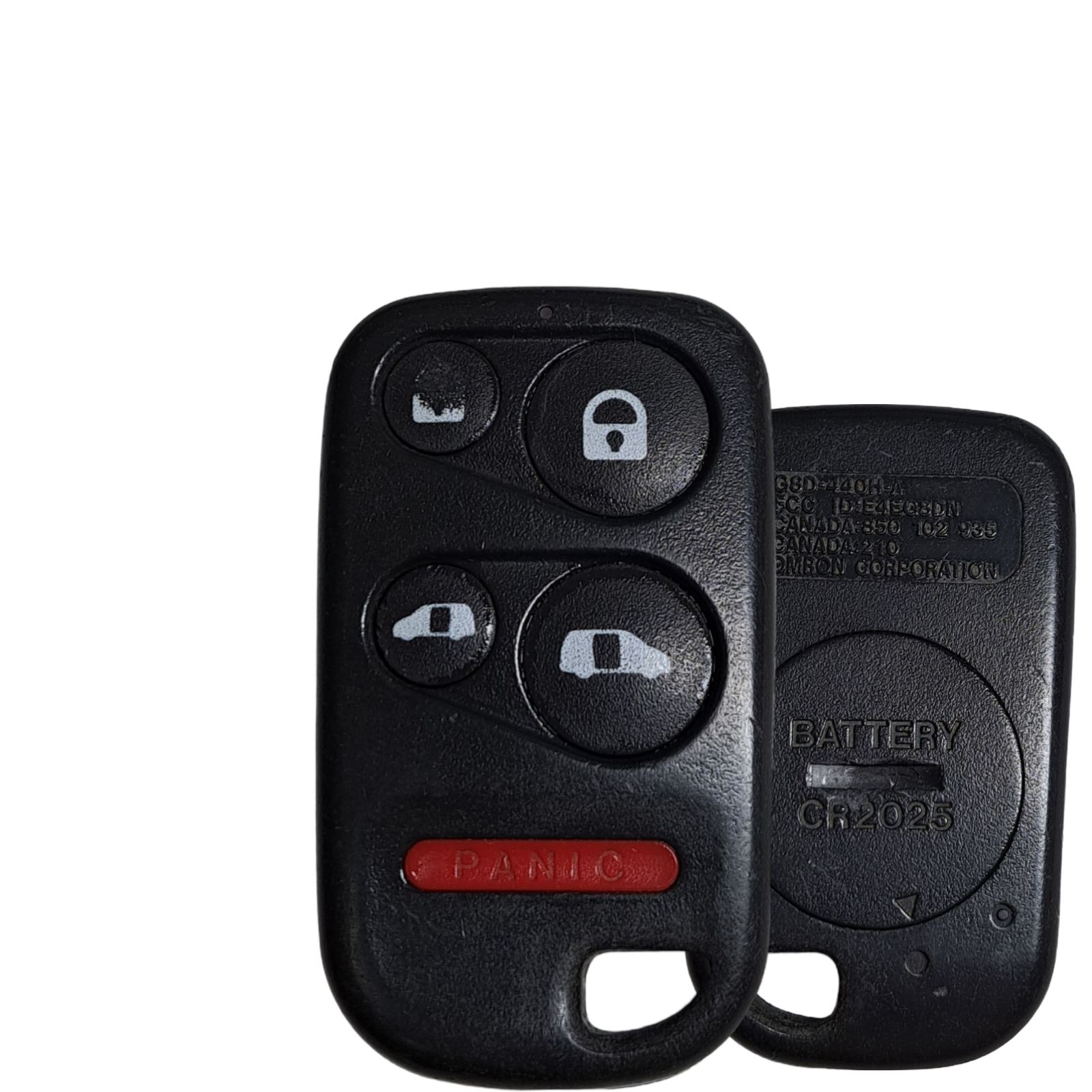 1999-2000 Honda Odyssey / 5-Button Keyless Entry Remote / PN: 72147-S0X-A01 / E4EG8DN (OEM Refurb)