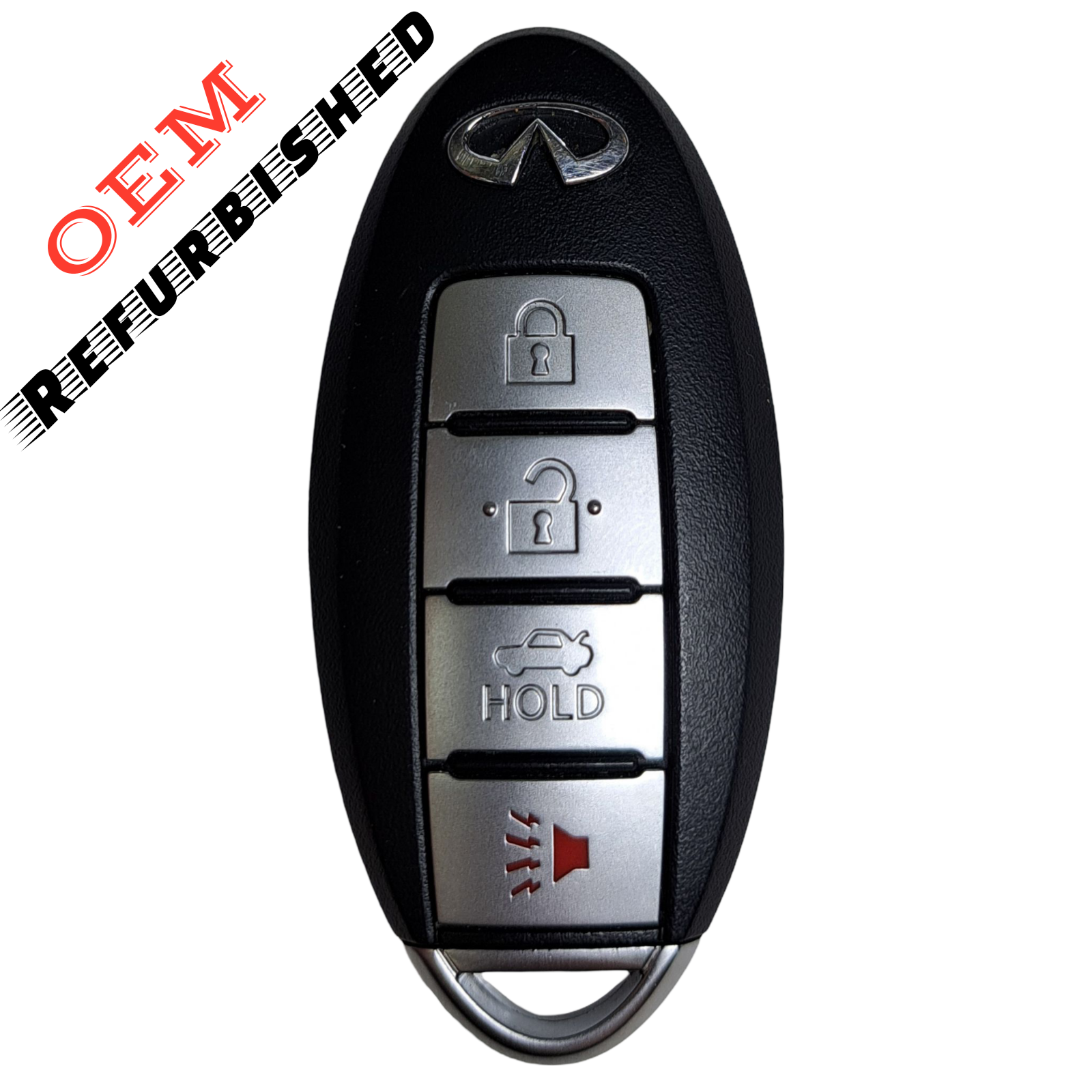 2007-2014 Infiniti G35 / G37 / G25 / Q60 / 4-Button Smart Key / PN: 285E3-JK65A / KR55WK48903 (OEM Refurb)