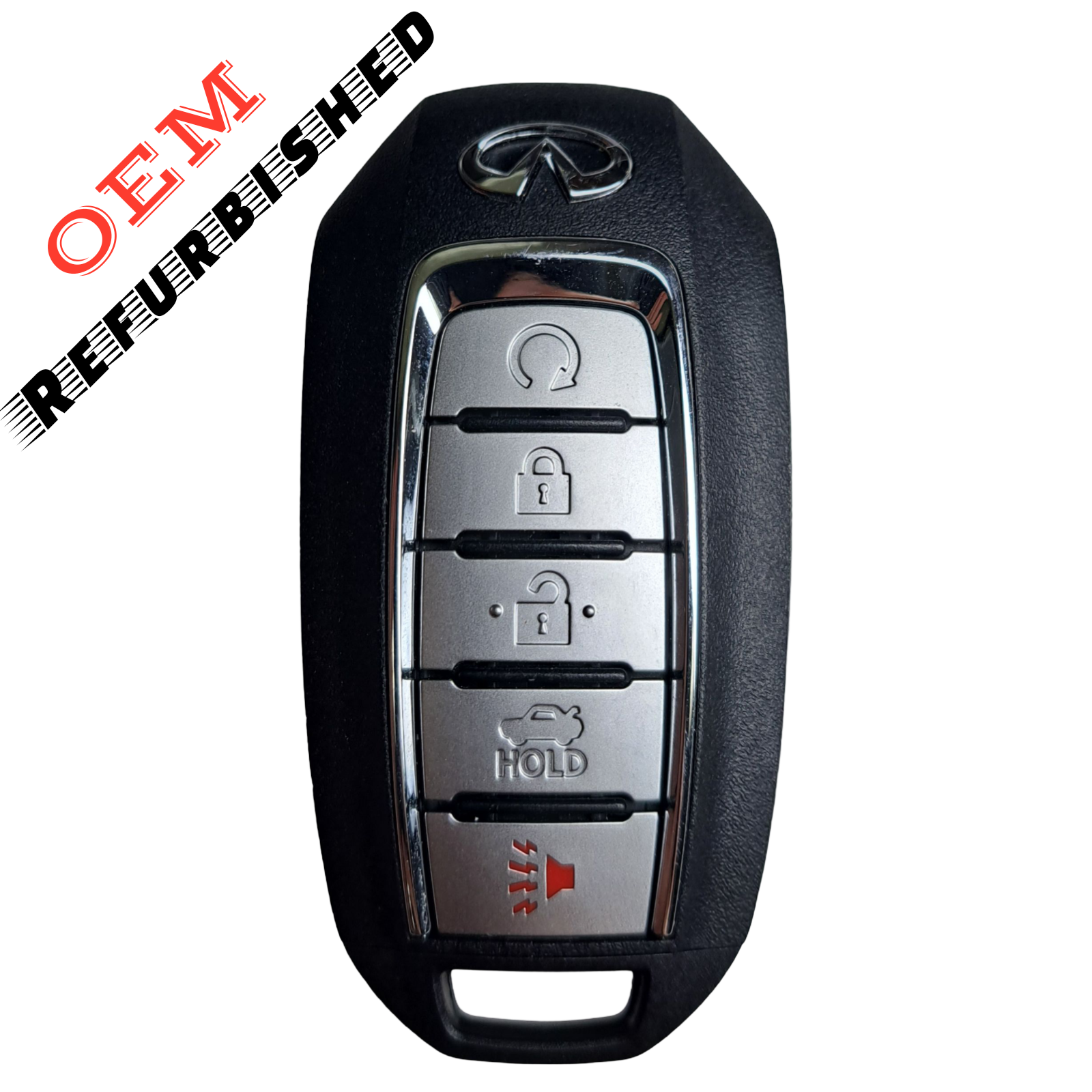 2019-2022 Infiniti Q50 Q60 / 5-Button Smart Key / PN: 285E3-6HE6A / KR5TXN7 (OEM Refurb)