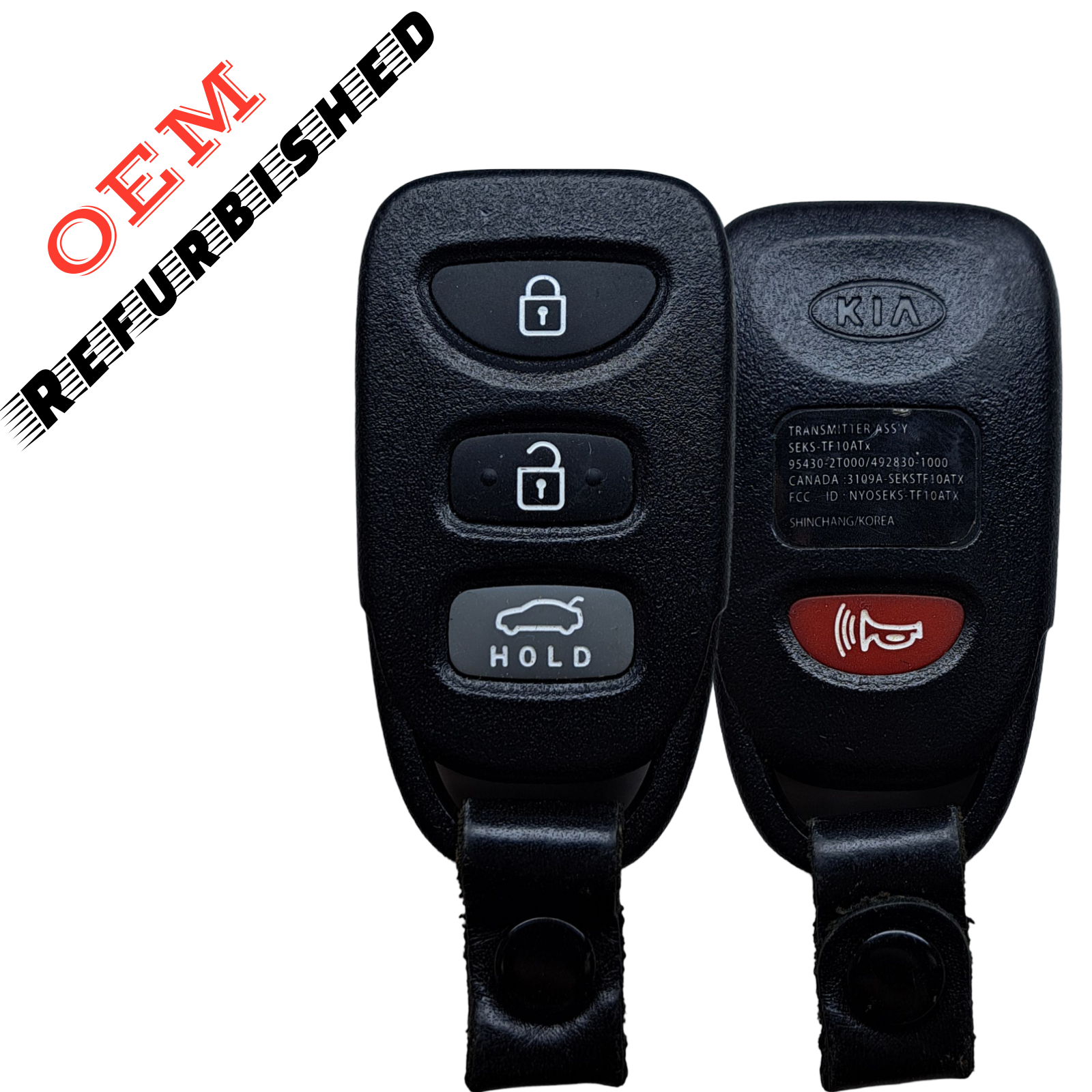 2010-2013 Kia Optima / 4-Button Keyless Entry Remote / PN: 95430-2T000 / NYOSEKS-TF10ATX (OEM Refurb)