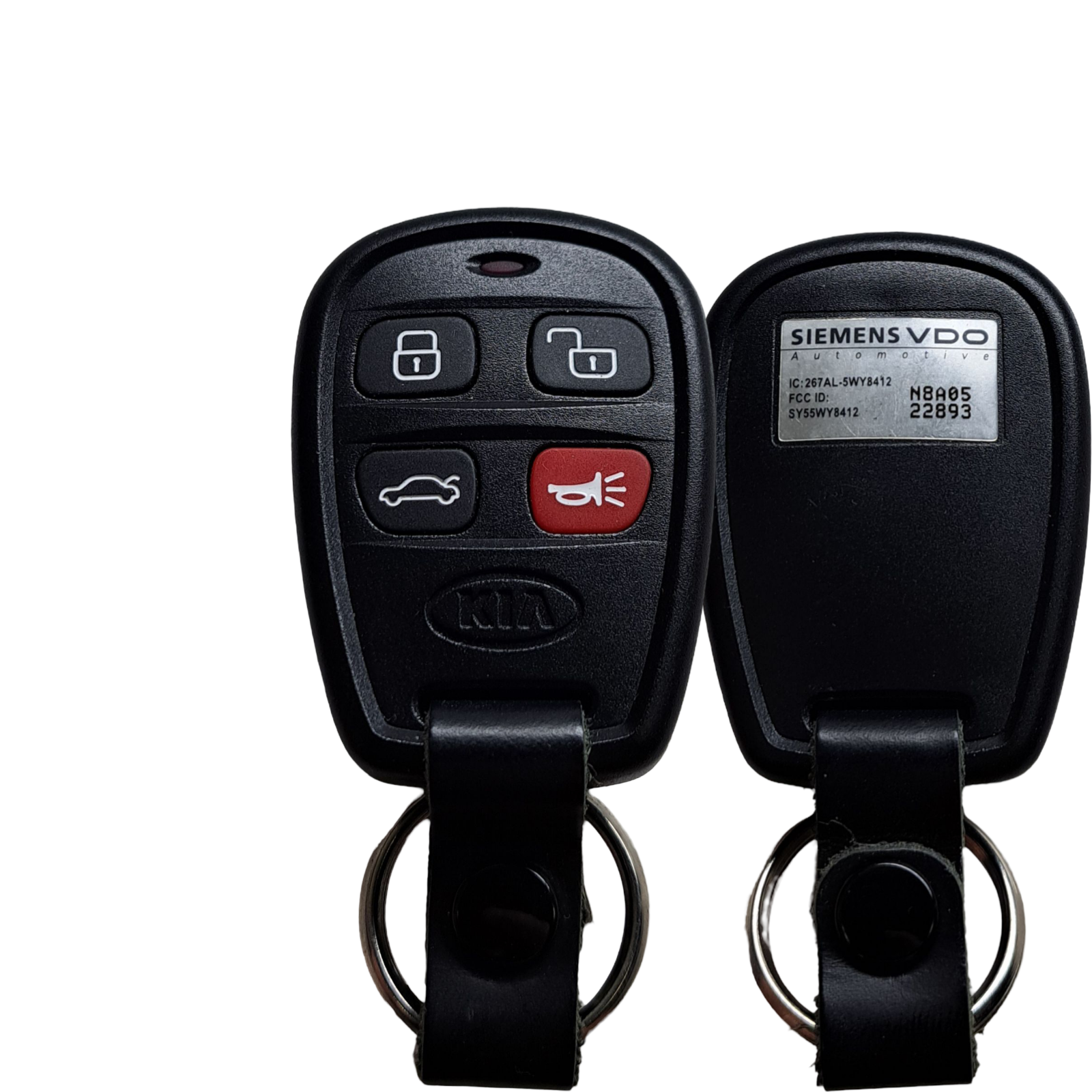 2007-2009 Kia Amanti / 4-Button Keyless Entry Remote / PN: 95430-3F350 / SY55WY8412 (OEM Refurb)