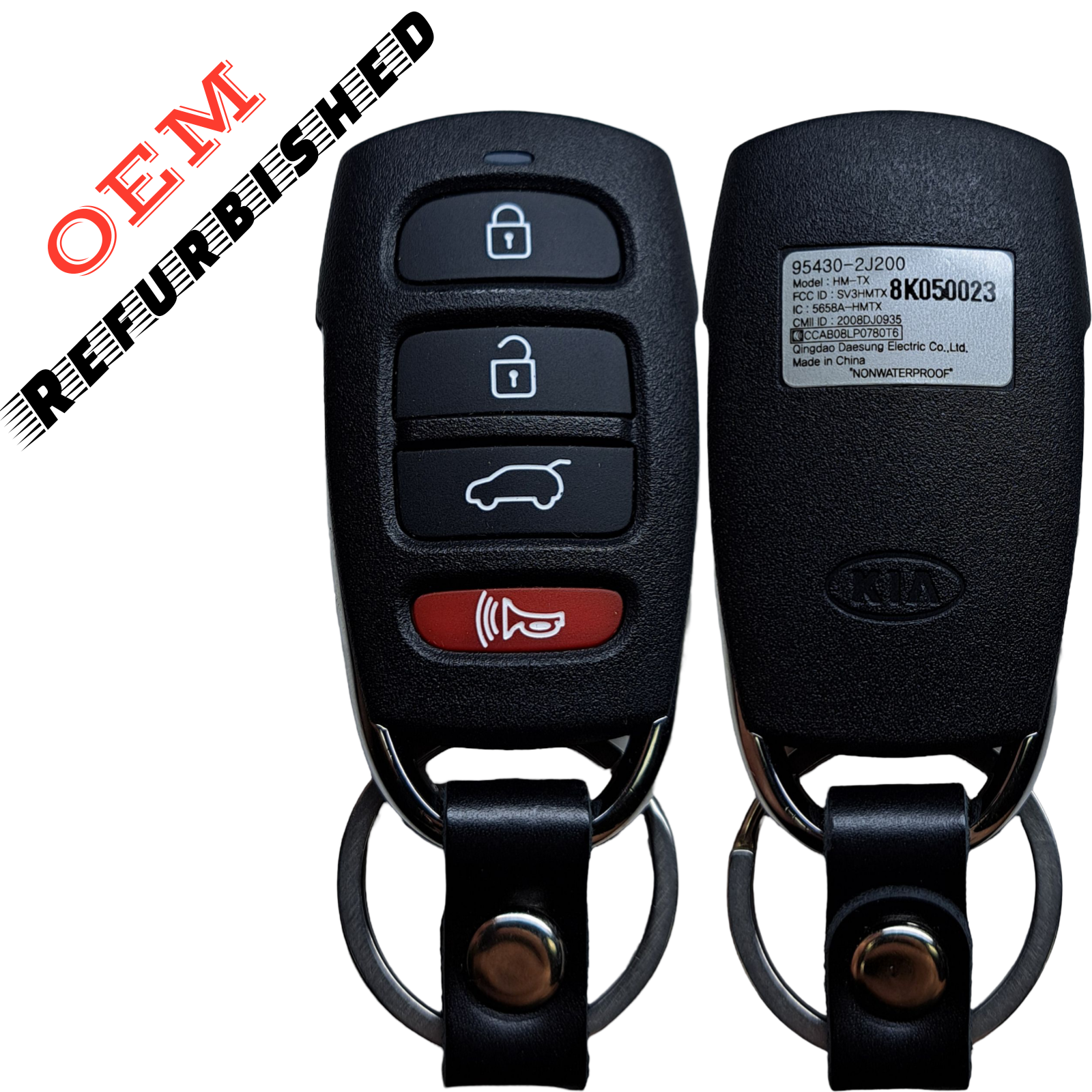 2009-2011 Kia Borrego / 4-Button Keyless Entry Remote / PN: 95430-2J200 / SV3HMTX (OEM RESBURISHED )