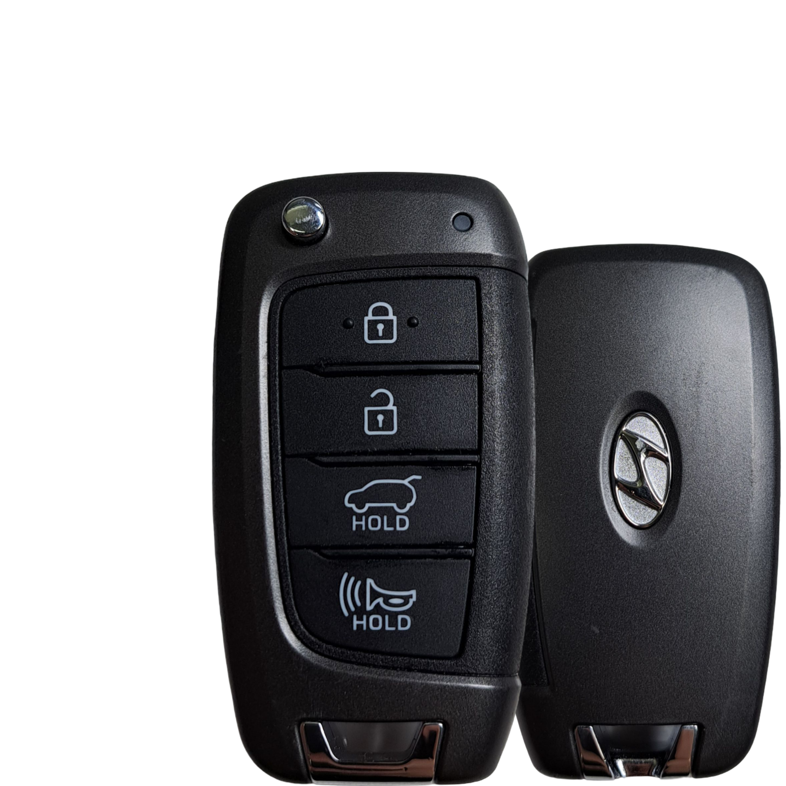 2017-2019 Hyundai Elantra GT / 4-Button Flip Key / PN: 95430-G3100 / OSLOKA-450T (PD) (OEM Refurb)