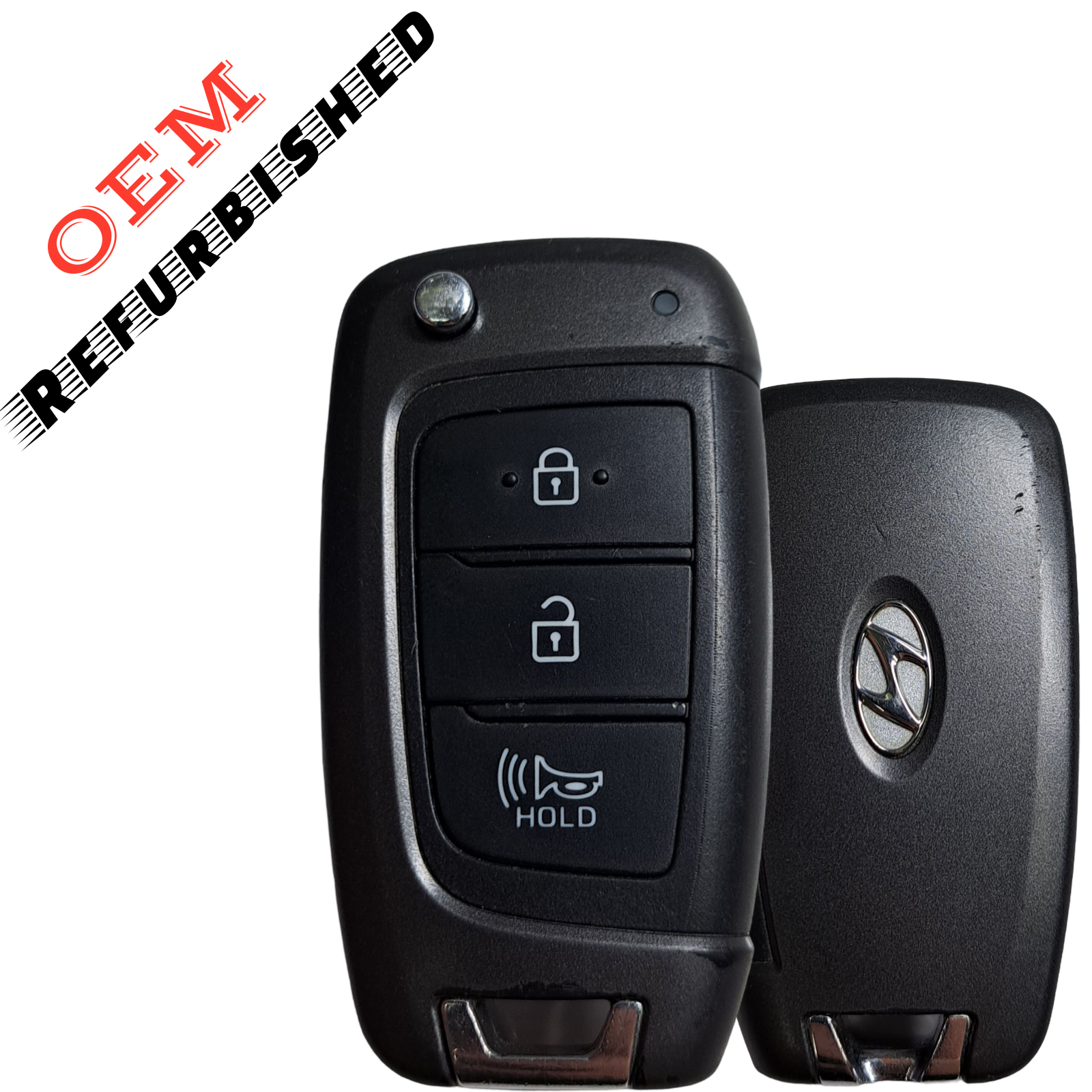 2020-2021 Hyundai Venue / 3-Button Flip Key / PN: 95430-K2500 / SY5FD1GRGE03 (OEM Refurb)