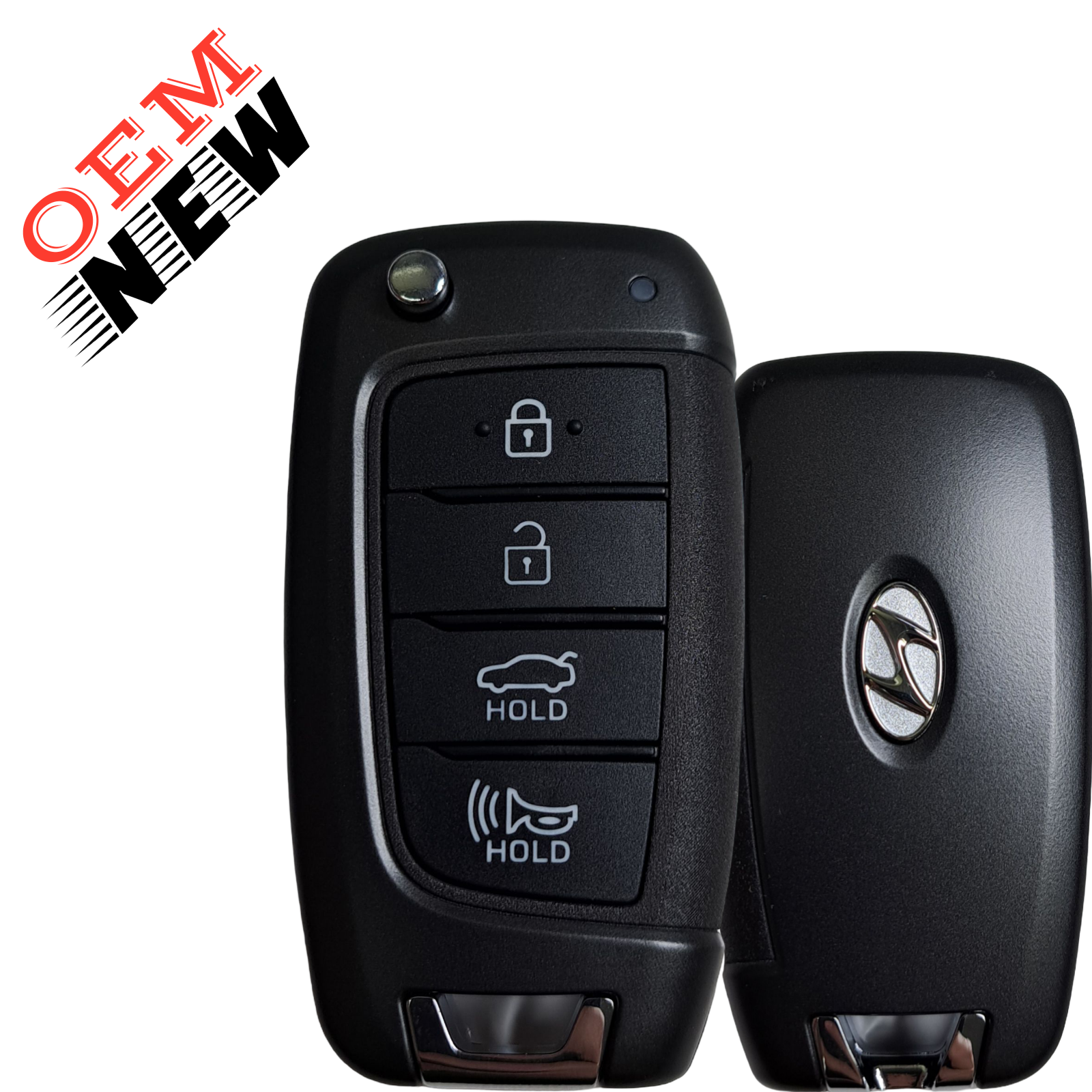 2019-2022 Hyundai Sonata / 4-Button Flip Key / PN: 95430-L1000 / TQ8-RKE-4F40 (OEM NEW)