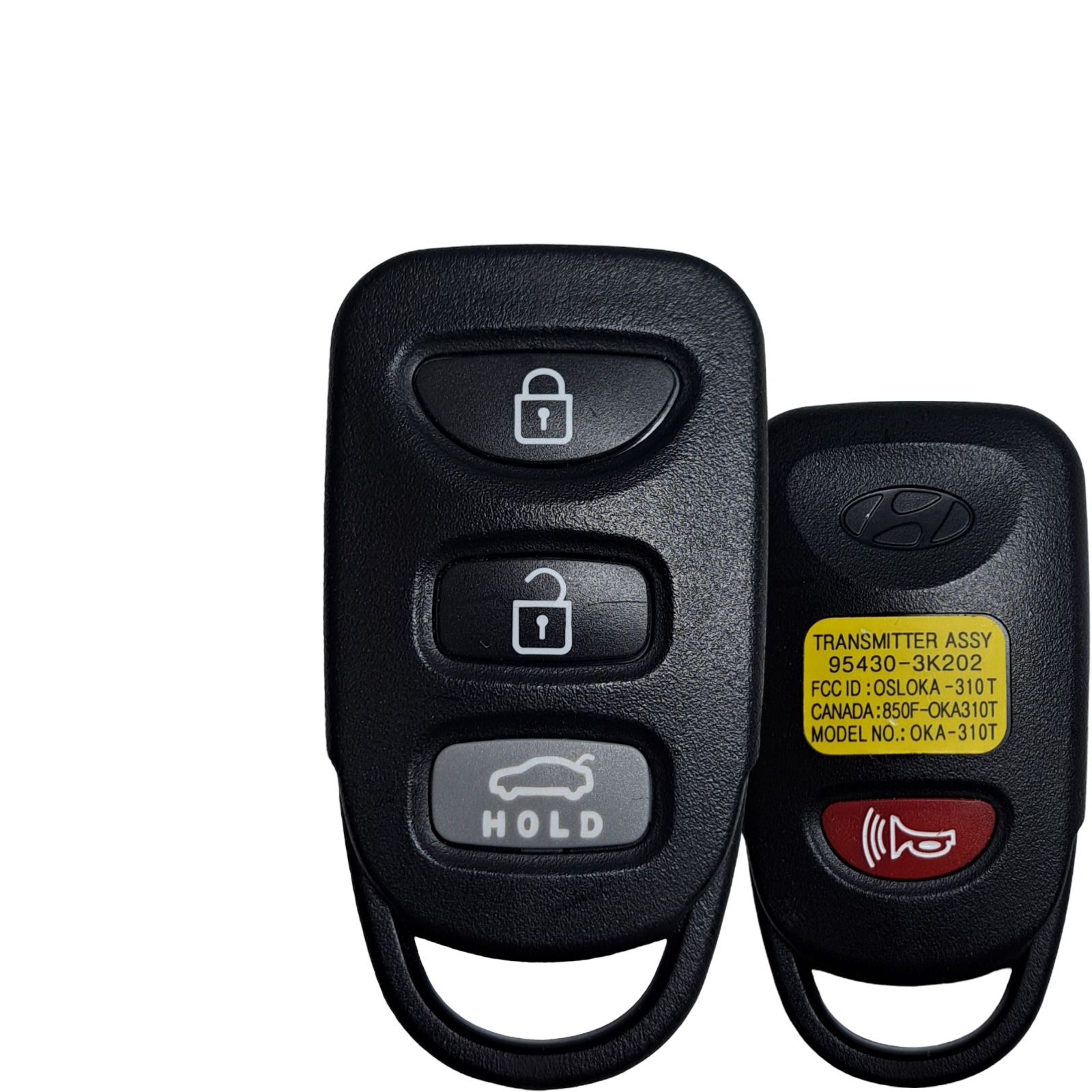 2006-2010 Hyundai Sonata / Elantra / 4-Button Keyless Entry Remote / PN: 95430-3K200 / OSLOKA-310T (OEM Refurb)