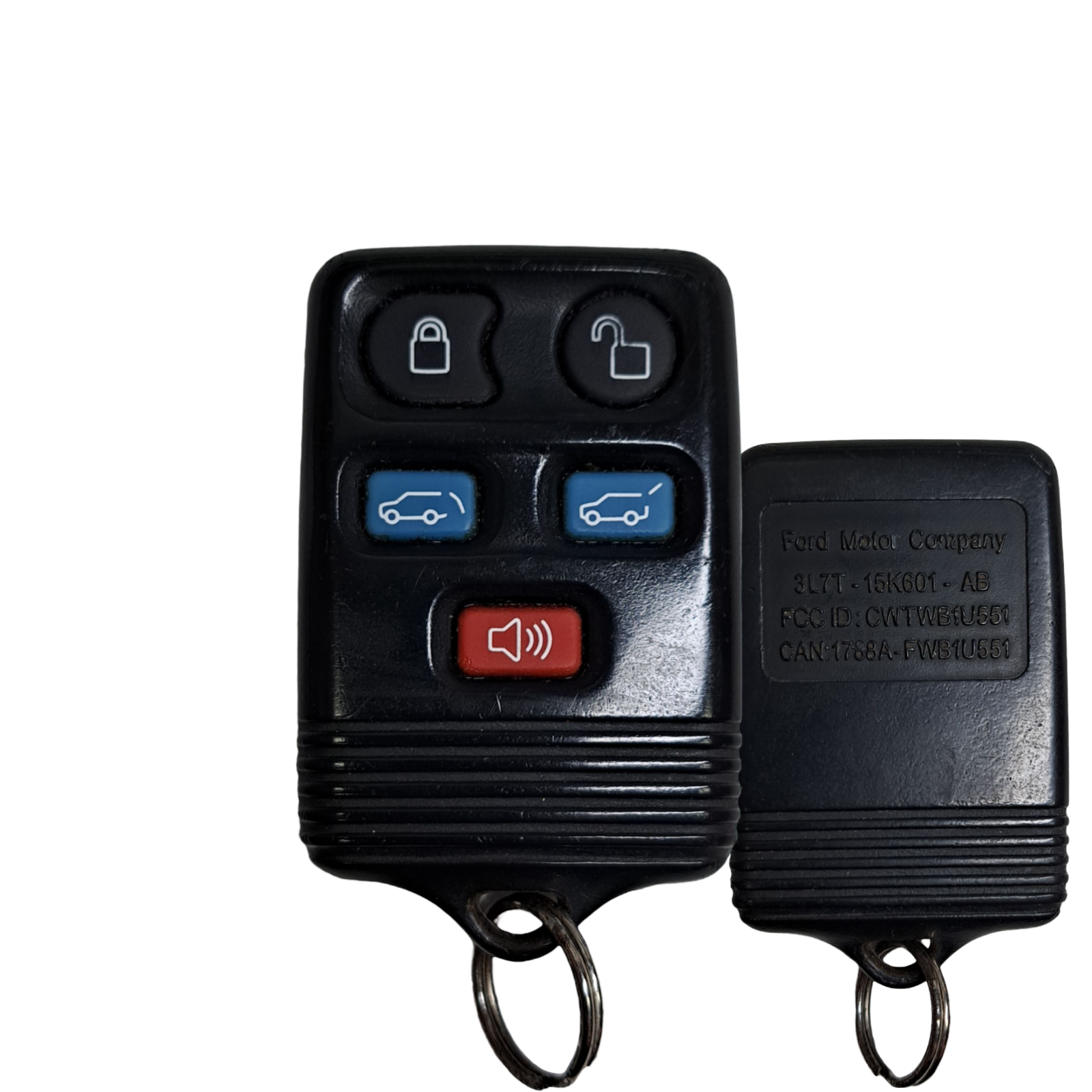 1998-2012 Ford Expedition / 5-Button Keyless Entry Remote W/Liftgate / PN: 3L7T-15K601-AA / FCC: CWTWB1U551 (OEM Refurb)