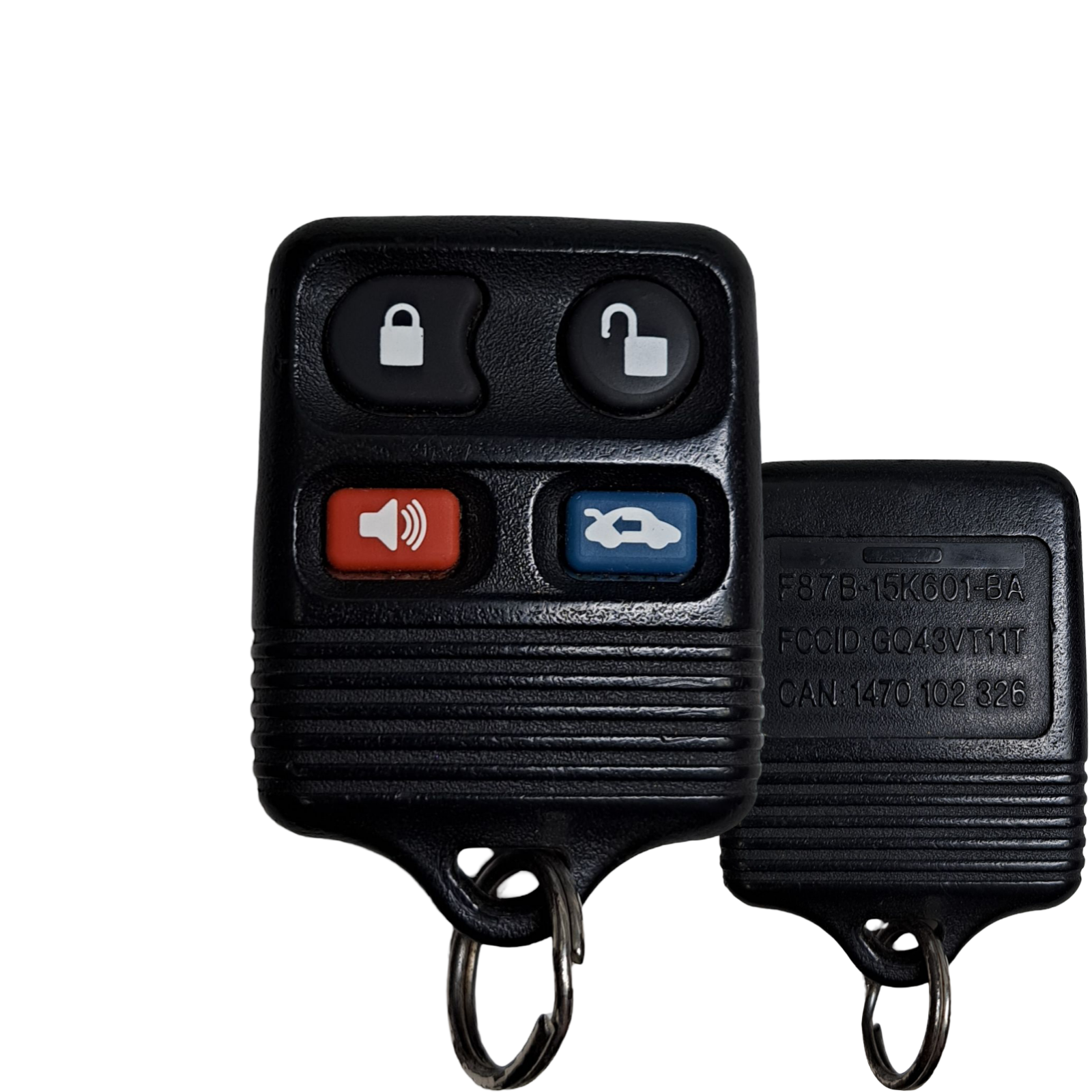 1998-2014 Ford / 4-Button Keyless Entry Remote / PN: 8S4T-15K601-AB / CWTWB1U345 (OEM Refurb)