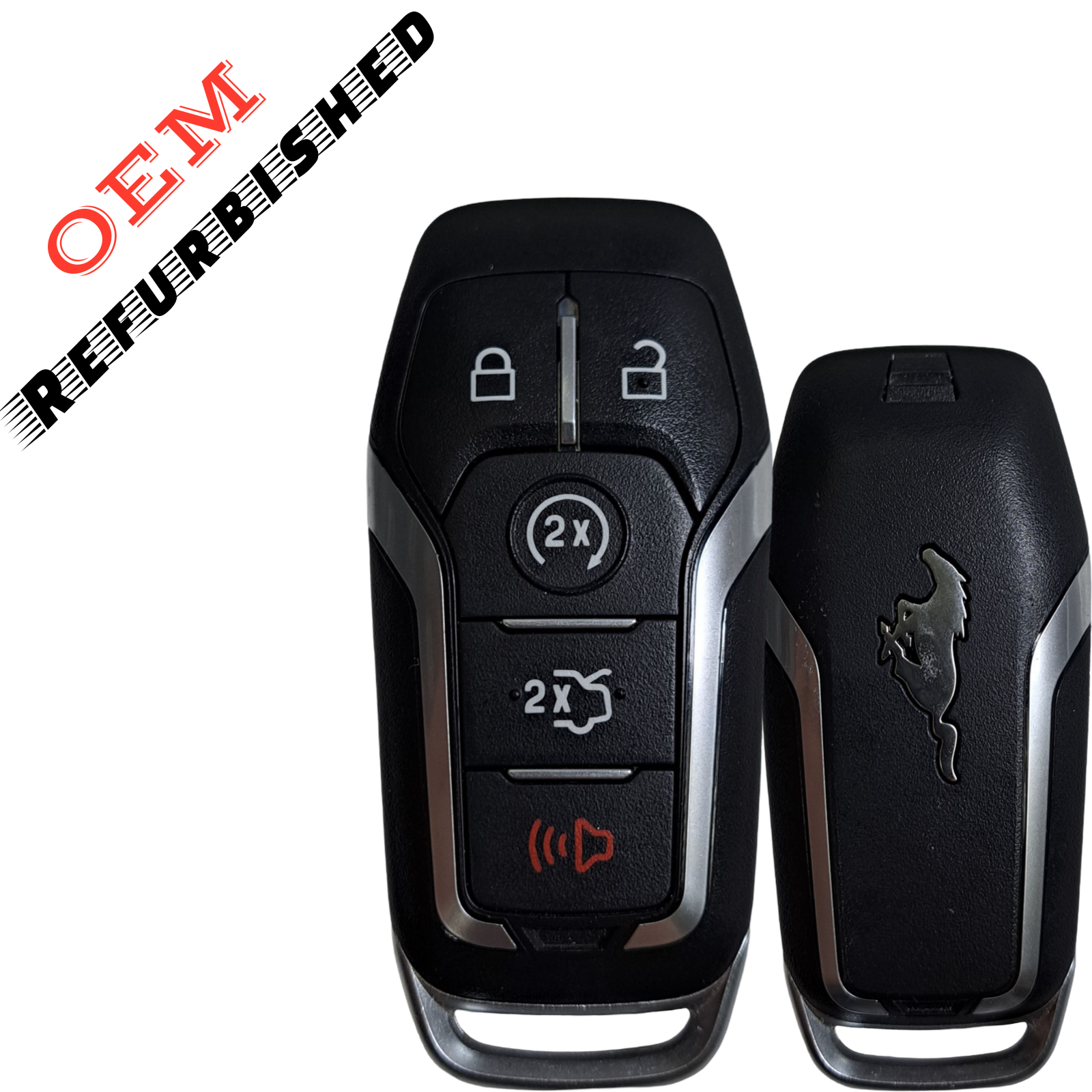 2015-2017 Ford Mustang / 5-Button Smart Key / PN: 164-R8119 / M3N-A2C31243300 (OEM Refurb)