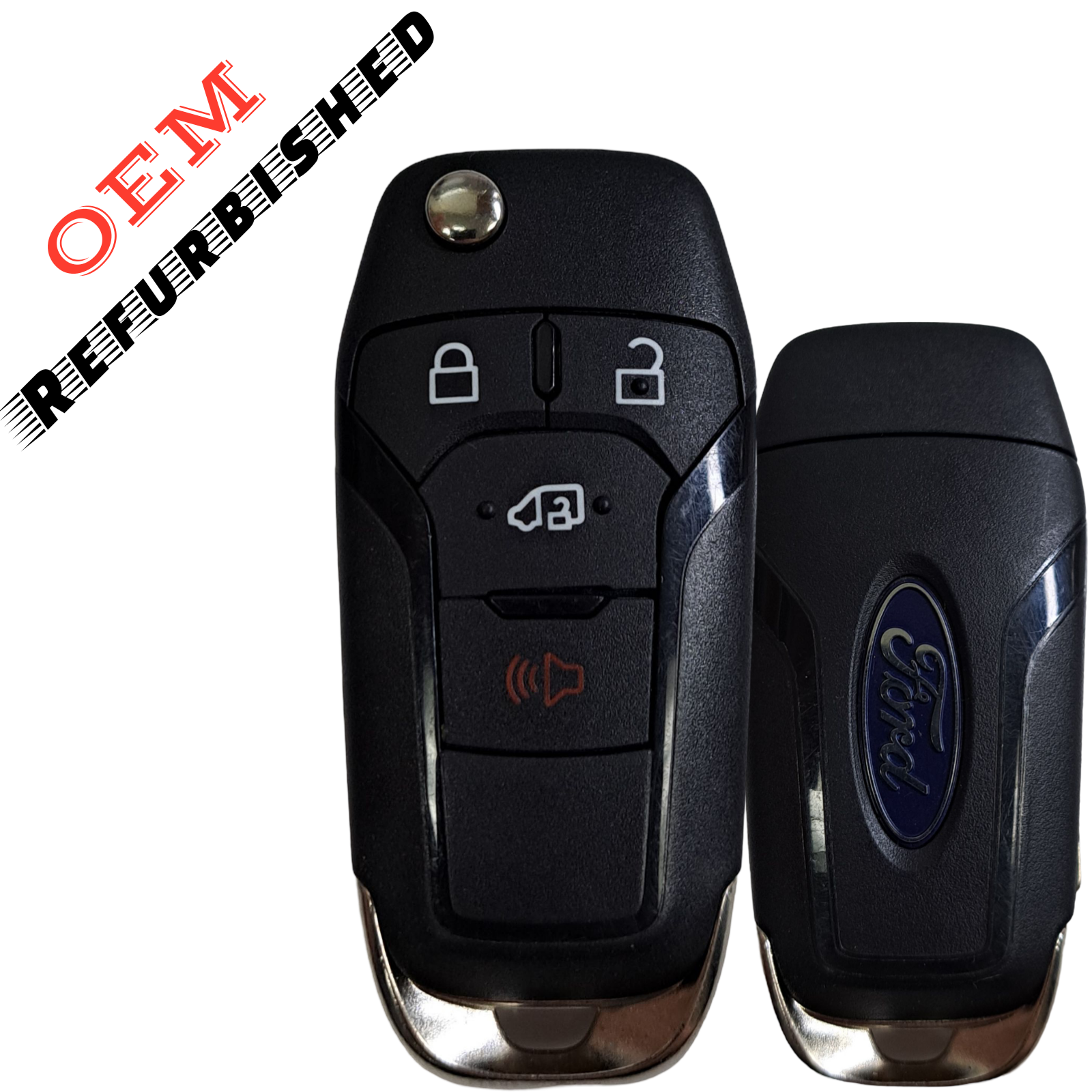 2019-2024 Ford Transit / 4-Button Flip Key / PN: 164-R8236 / N5F-A08TAA (OEM Refurb)