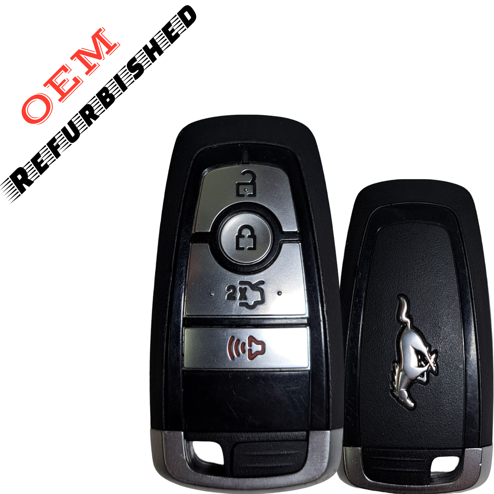 2018-2020 Ford Mustang / 4-Button Smart Key / PN: 164-R8159 / M3N-A2C931423 (OEM Refurb)