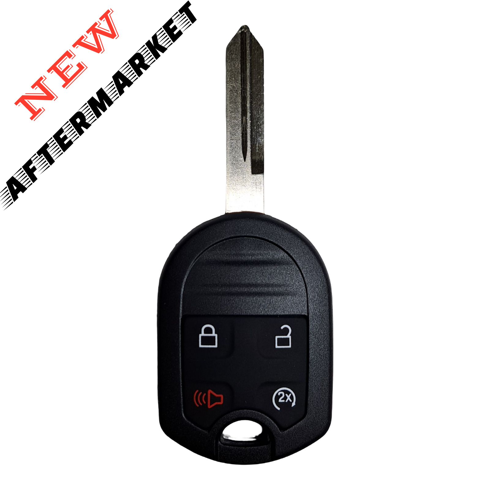 2009-2018 Ford F-Series Explorer / 4-Button Remote Head Key / OUC6000022 / (AFTERMARKET)