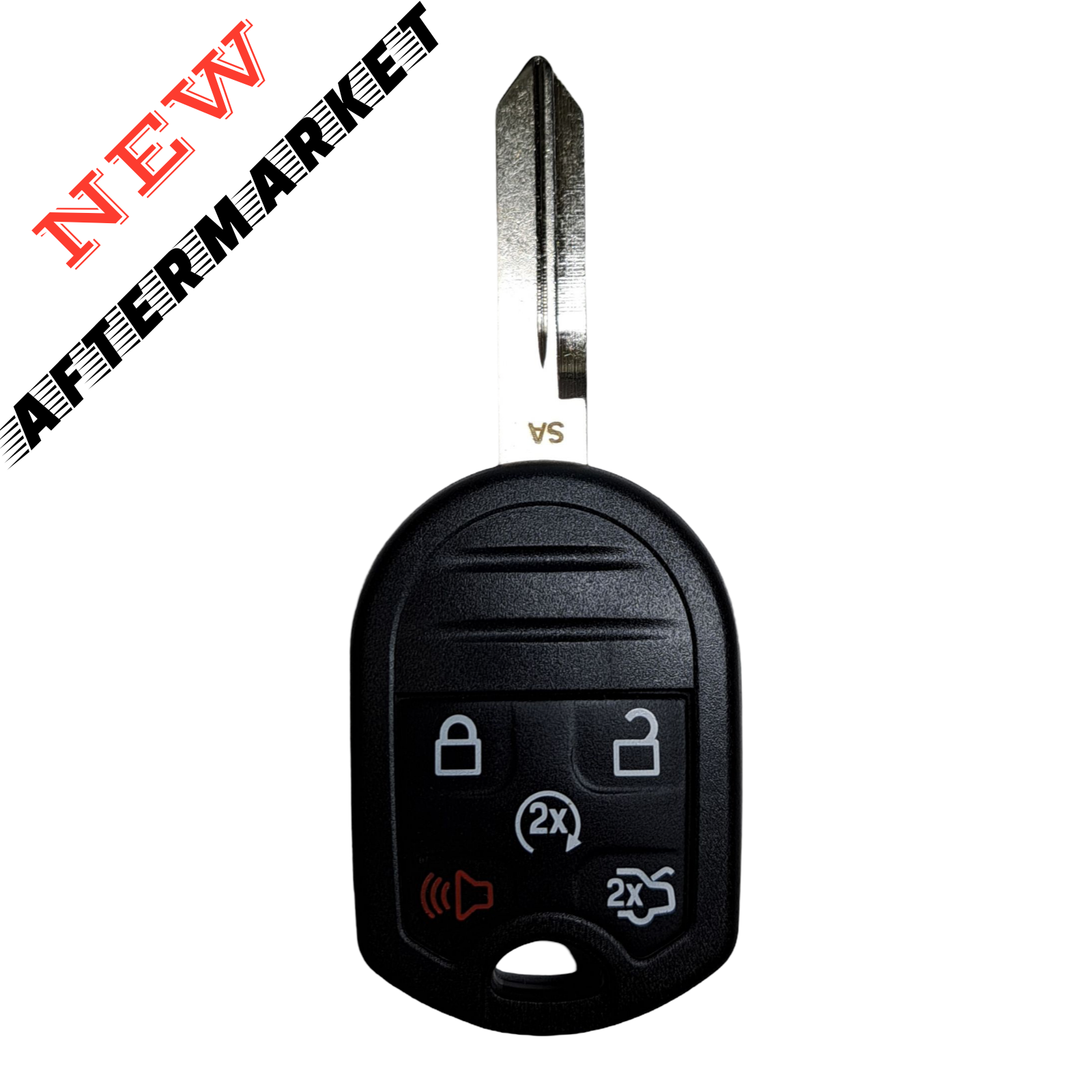 2007-2017 Ford Lincoln / 5-Button Remote Head Key / CWTWB1U793 (AFTERMARKET)