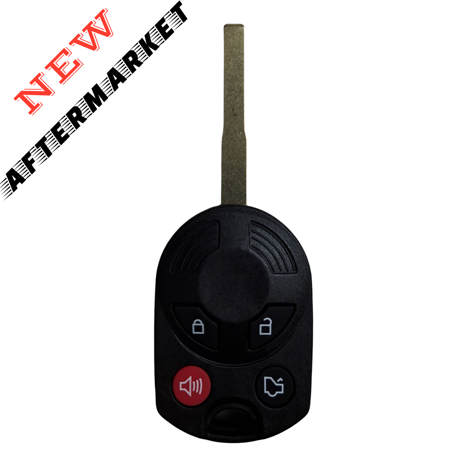 2012-2019 Ford / 4-Button Remote Head Key HIGH SECURITY / OUCD6000022 (AFTERMARKET)