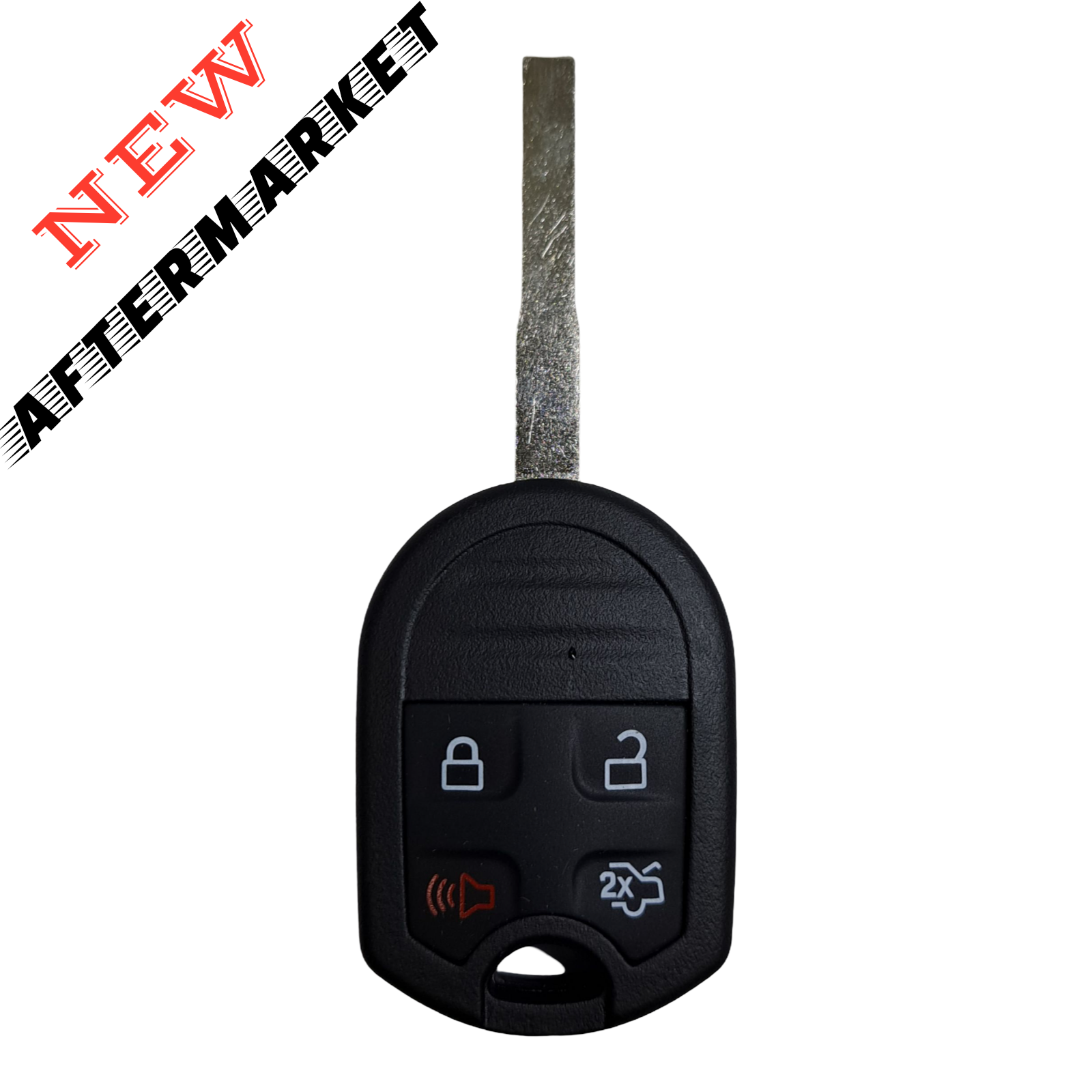 2012-2019 Ford Fiesta / 4-Button Remote Head Key / CWTWB1U793 (AFTERMARKET)
