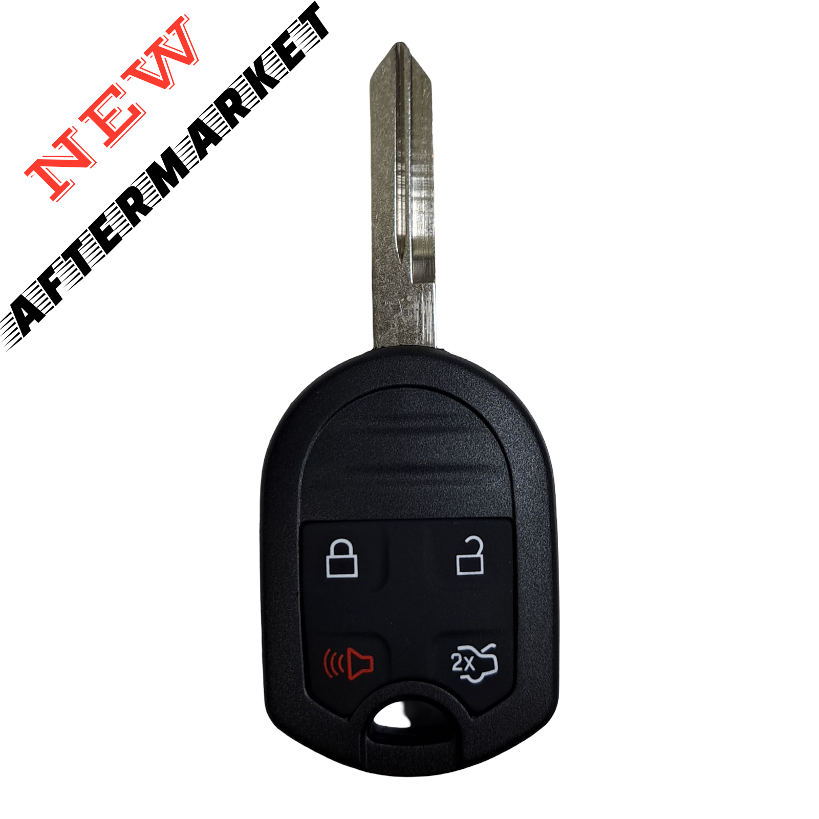 2000-2017 Ford Lincoln Mercury / 4-Button Remote Head Key / OUC6000022 / (AFTERMARKET)