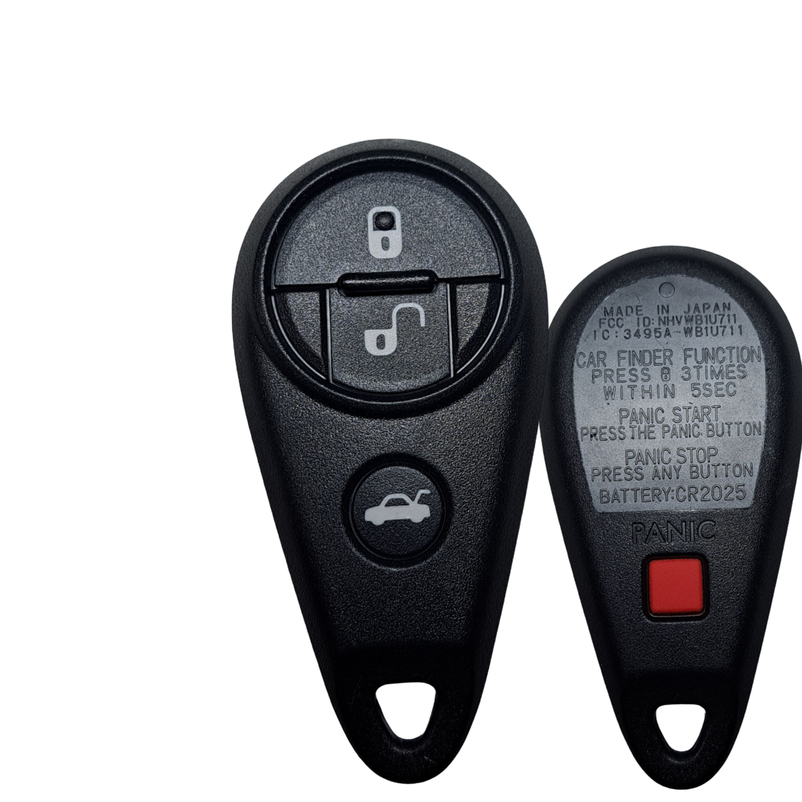 1999-2011 Subaru / 4-Button Keyless Entry Remote / PN: 88036-XA010 / NHVWB1U711 (Japan) (OEM Refurb)