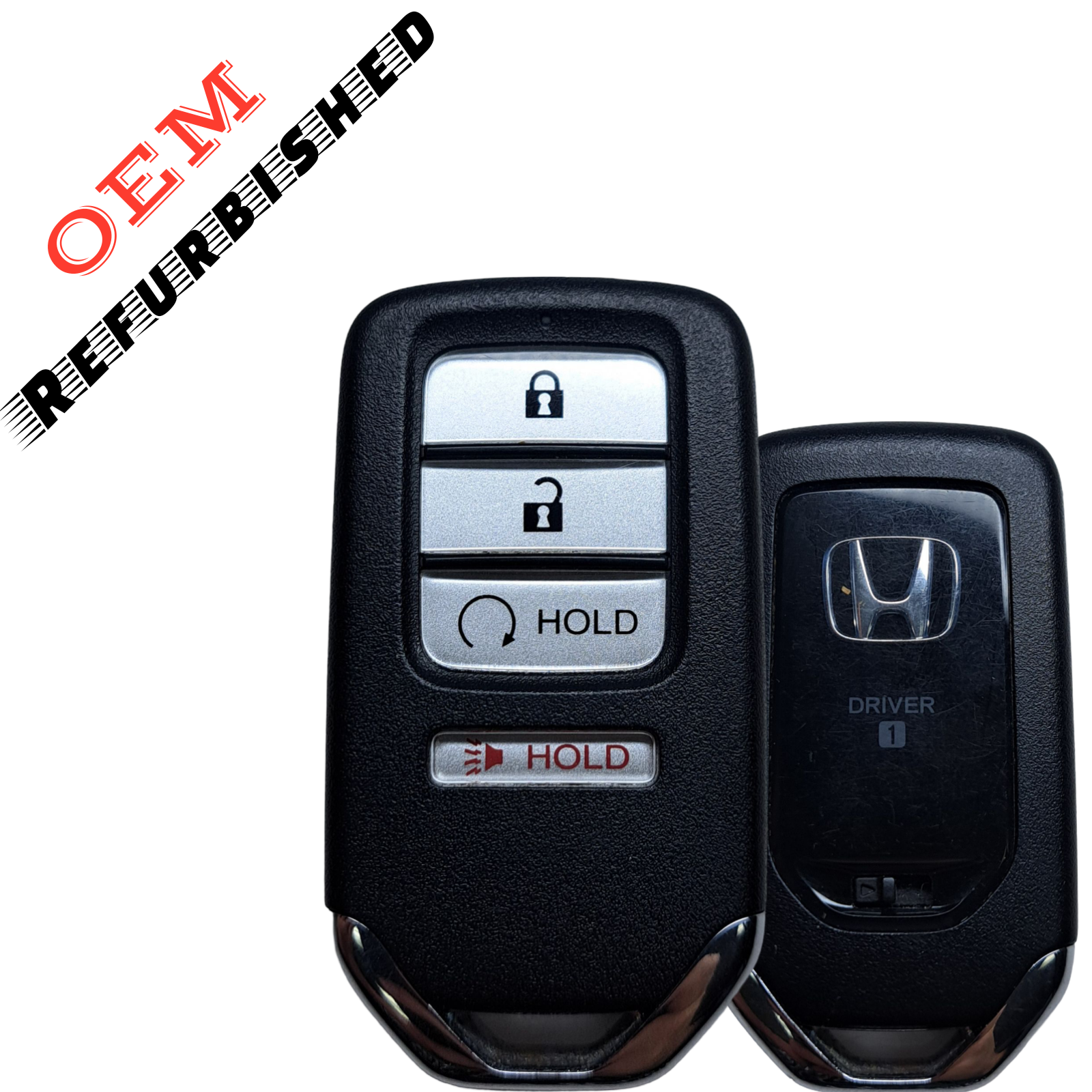 2020-2023 Honda Ridgeline / 4-Button Smart Key / PN: 72147-T6Z-A51 / KR5T41 (DRIVER 1) (OEM REFURBISHED)