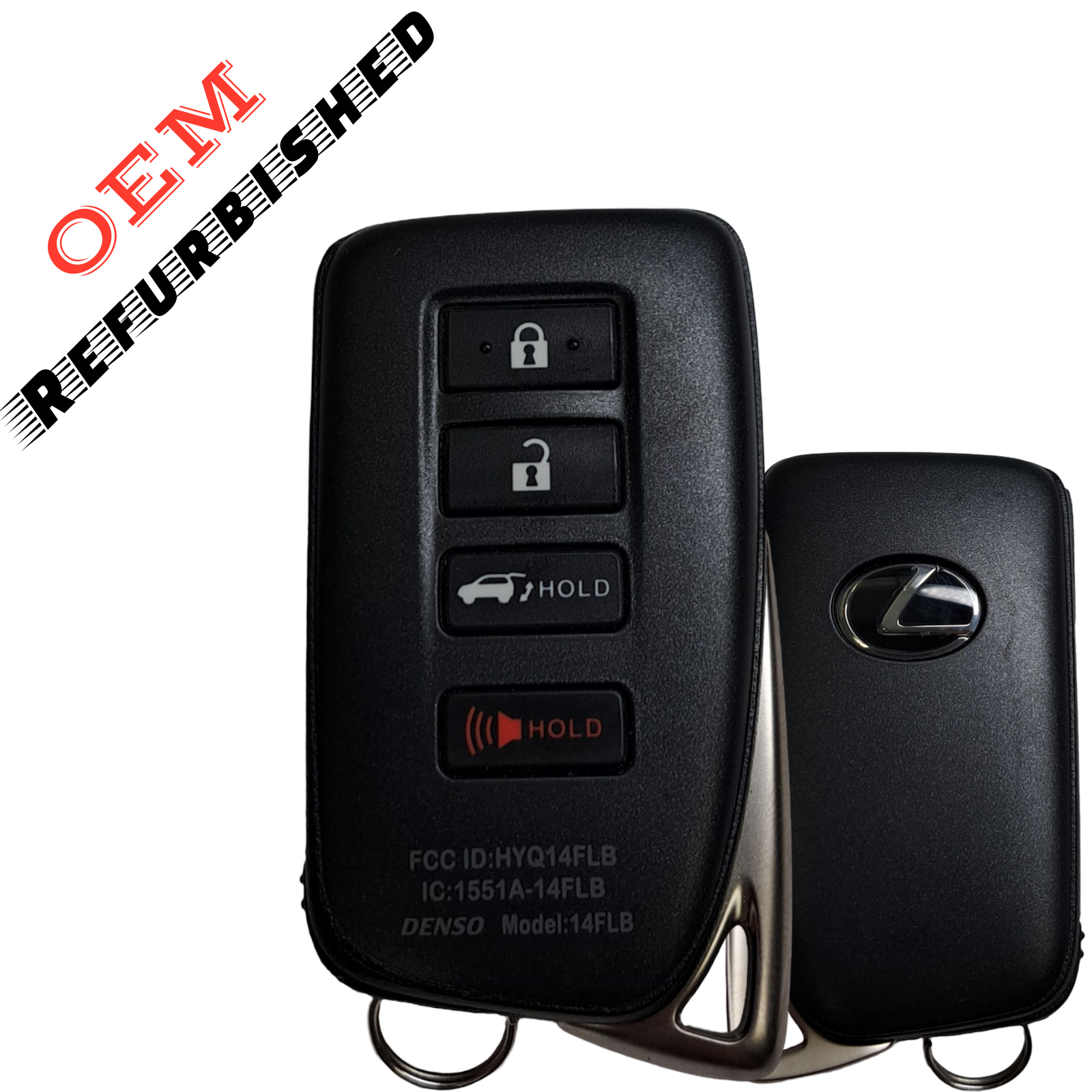 2020 - 2021 Lexus NX200T-RX350 / 4-Button Smart Key / PN: 89904-78G50 / HYQ14FLB (OEM REFURB)