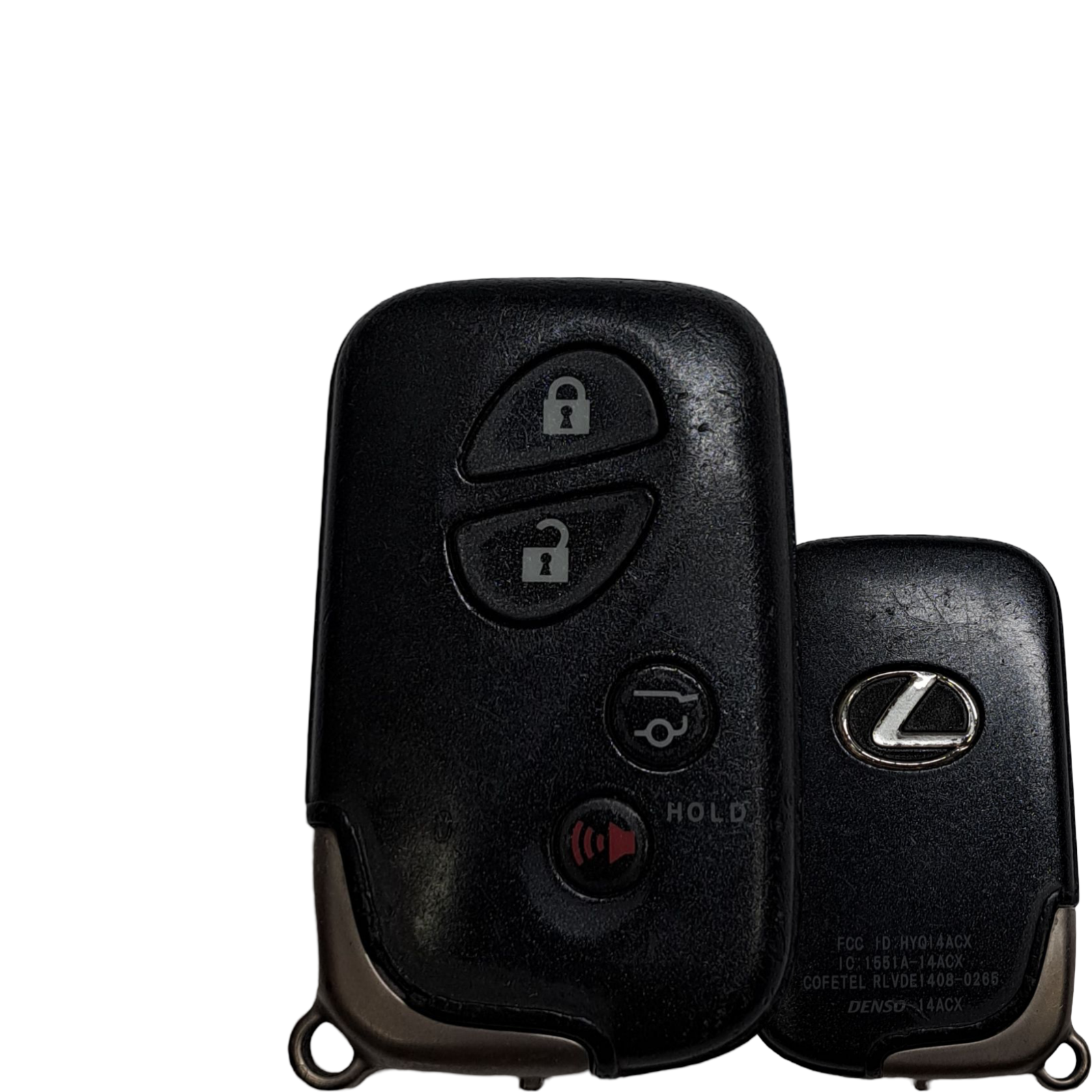 2010-2020 Lexus GX460 / 4-Button Smart Key With Hatch / PN: 89904-60590 / / HYQ14ACX / GNE Board (OEM Refurb)