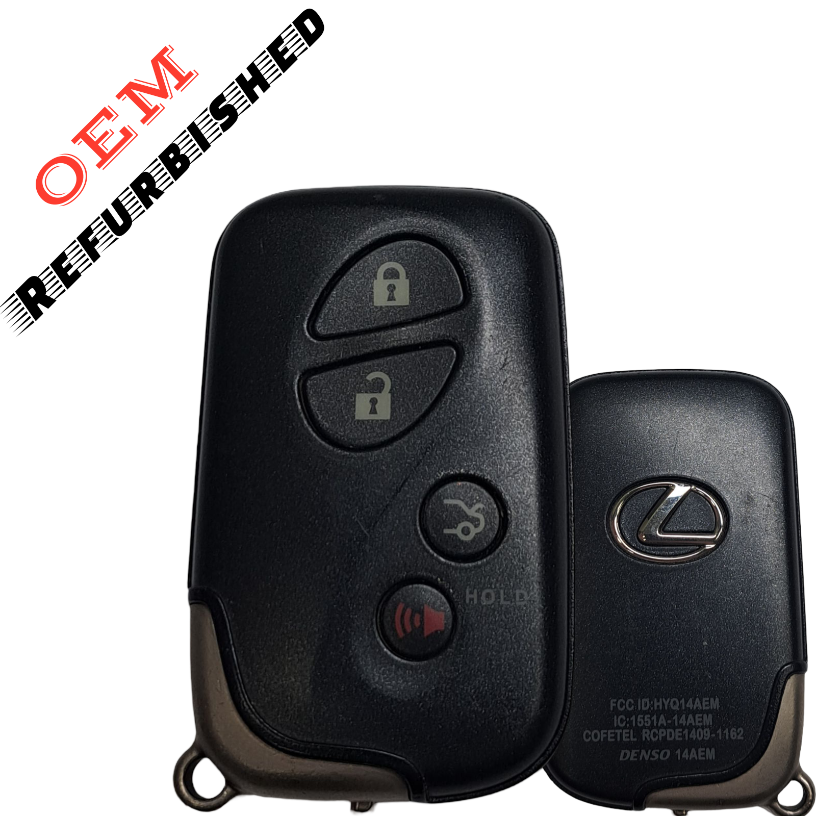 2011-2013 Lexus / 4-Button Smart Key / PN: 89904-30C60 / HYQ14AEM / GNE Board 6601 (OEM Refurb)